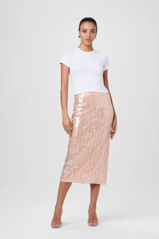 Leilani Sequin Pencil Skirt sold by Toccin