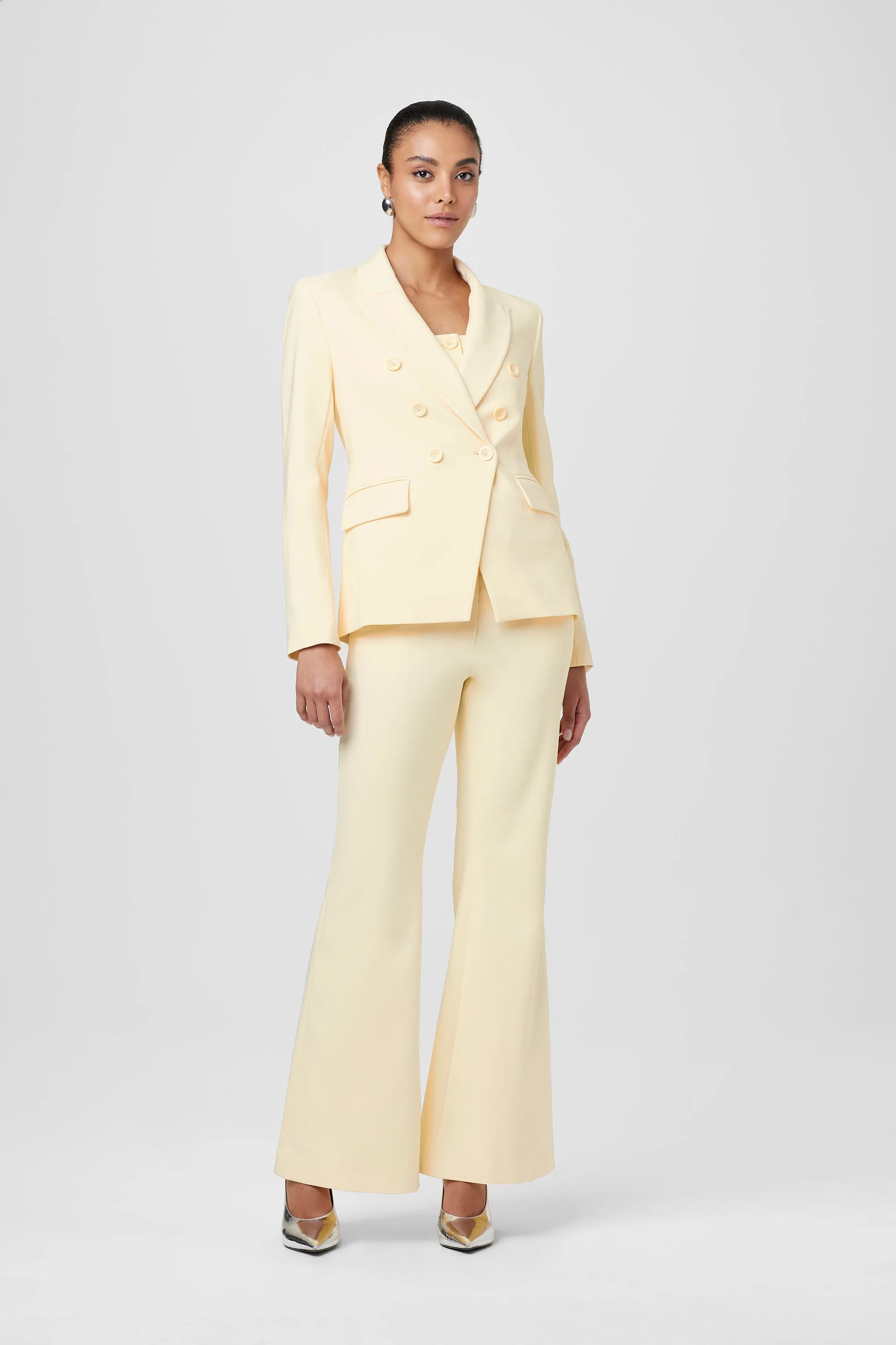 Kylie Butter Double Breasted Blazer sold by Toccin product image thumbnail 2