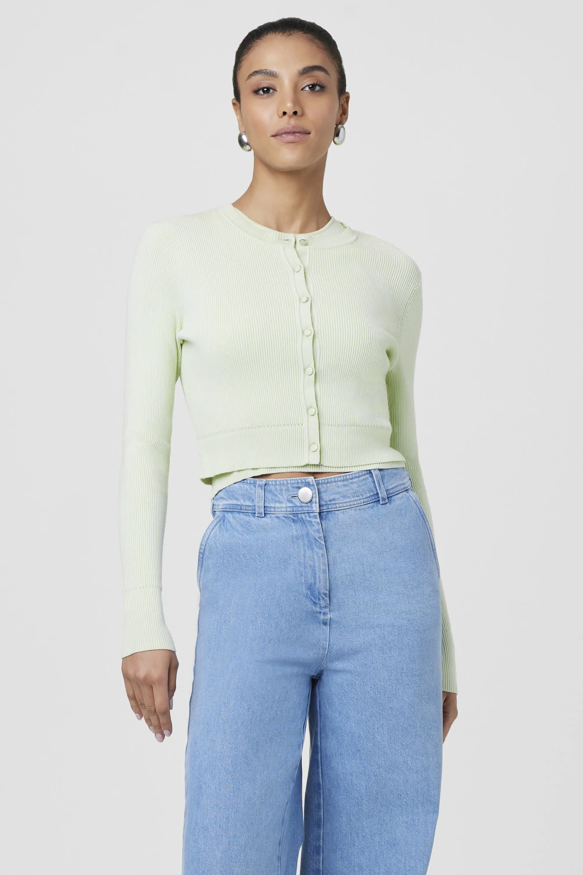 Zoe Slim Fit Spring Colors Cardigan sold by Toccin product image thumbnail 2