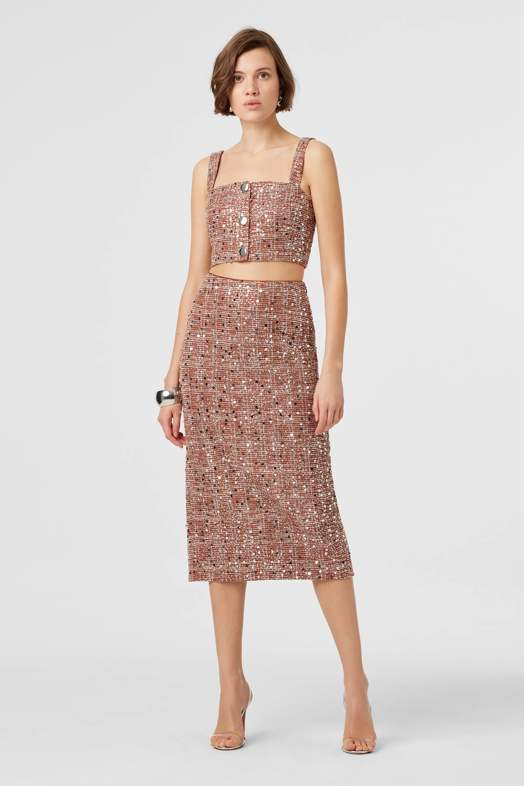 Leilani Sequin Embellished Skirt sold by Toccin product image thumbnail 3