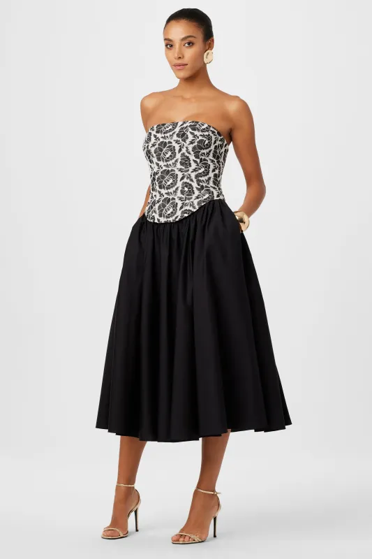 Melody Embroidery Corset Dress sold by Toccin