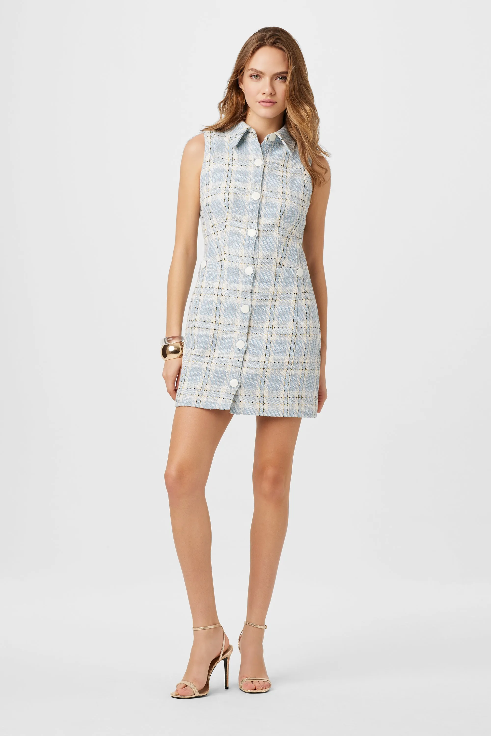 Sophia Sleeveless Mini Dress sold by Toccin