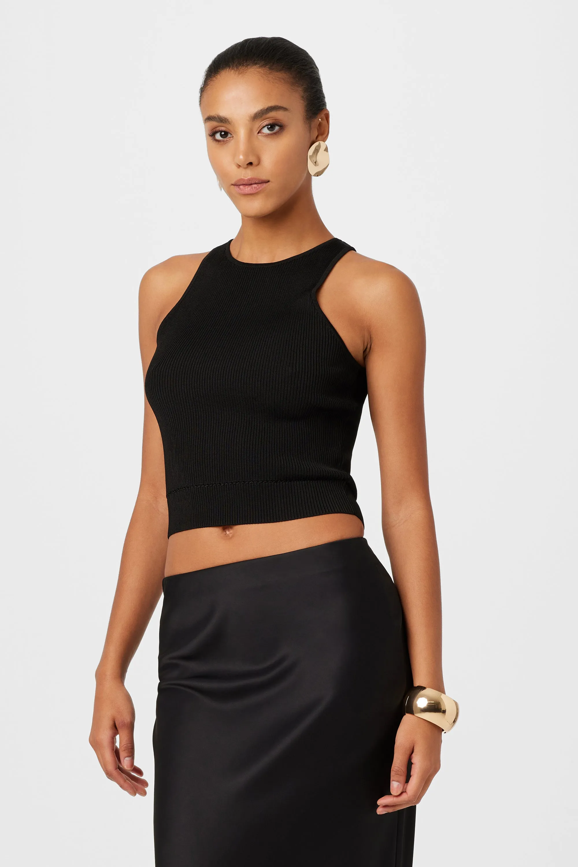 Avery Rayon Racer Tank sold by Toccin