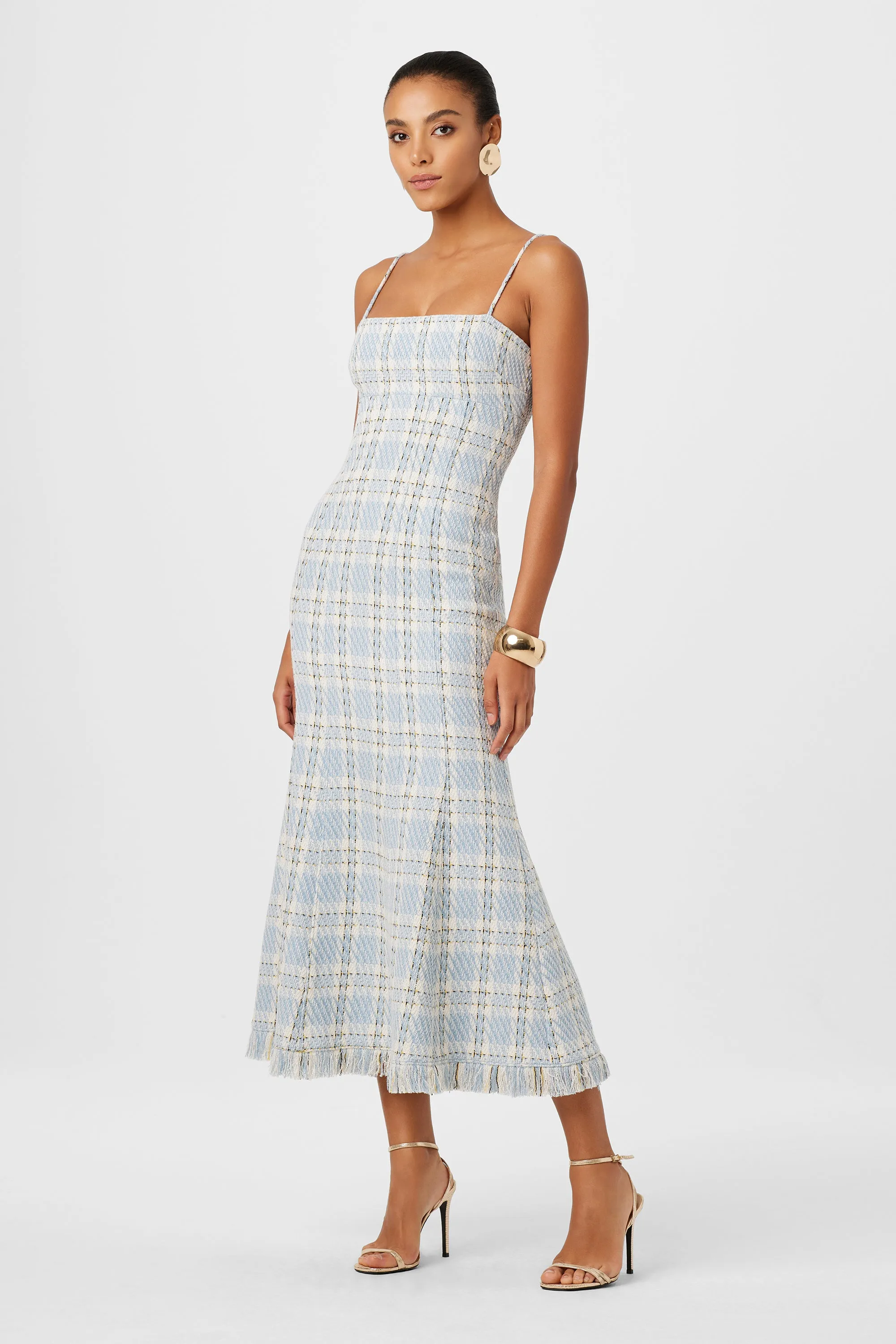 Josephine Fringe Bottom Dress sold by Toccin