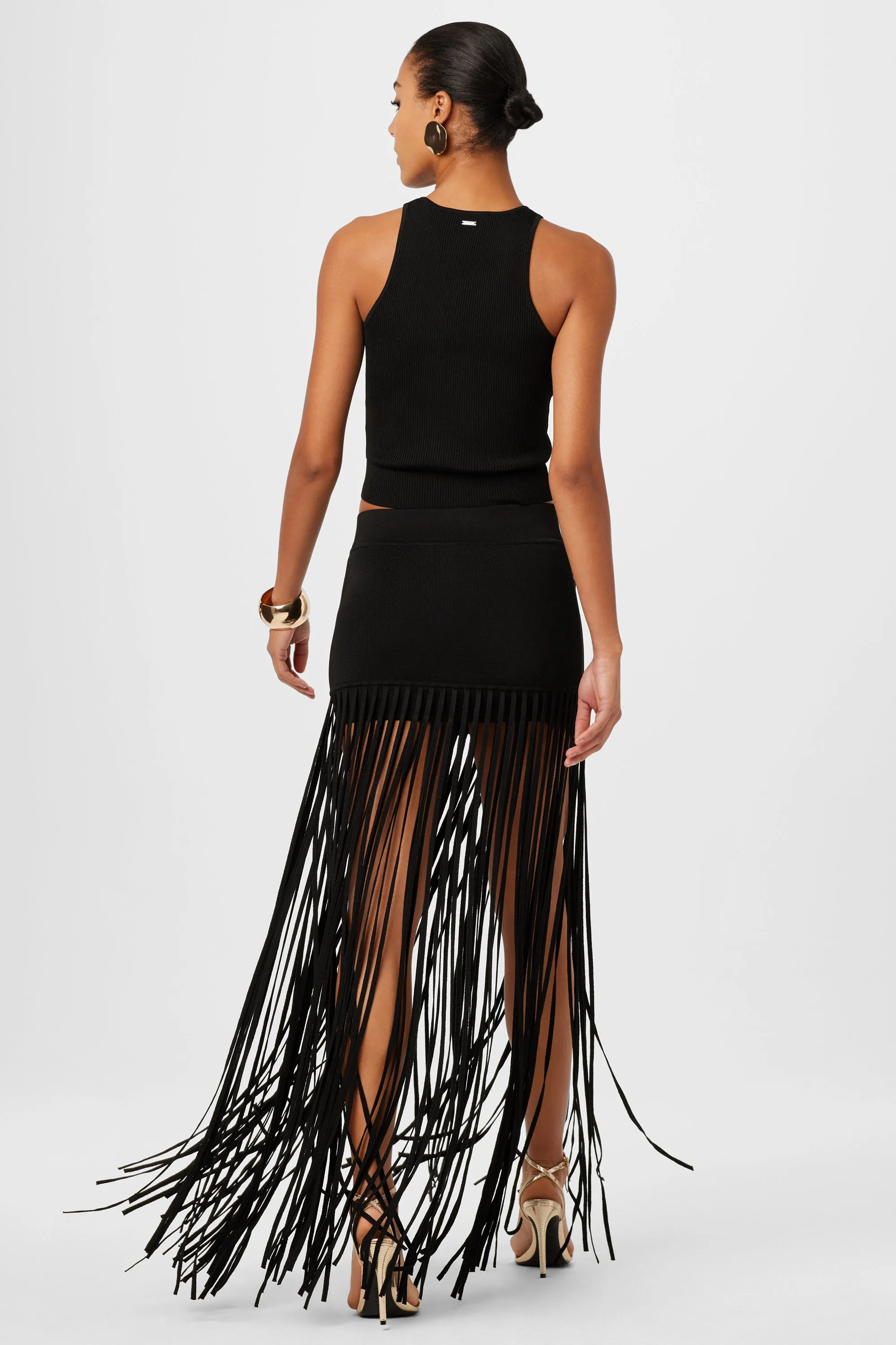 Carlyle Fringe Mini Skirt sold by Toccin product image thumbnail 3