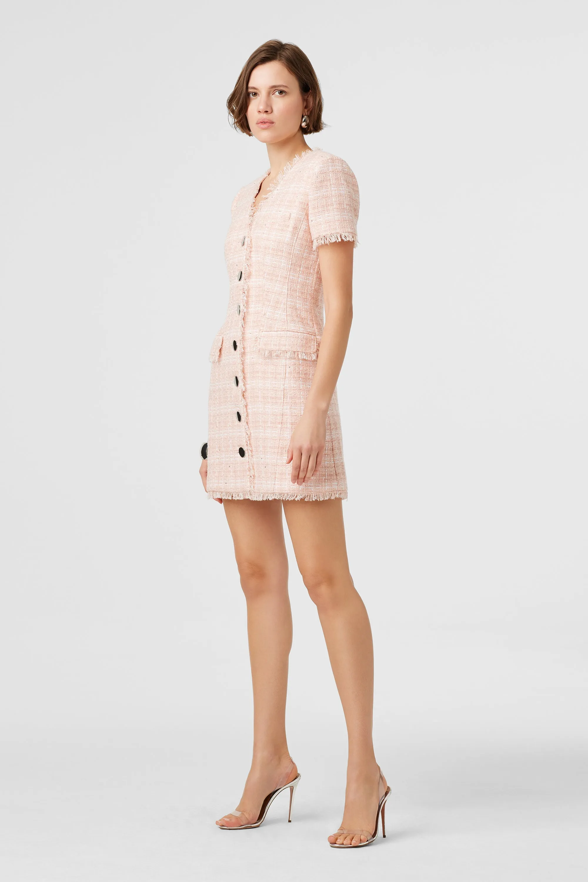 Phoebe Button Front Mini Dress sold by Toccin product image thumbnail 2