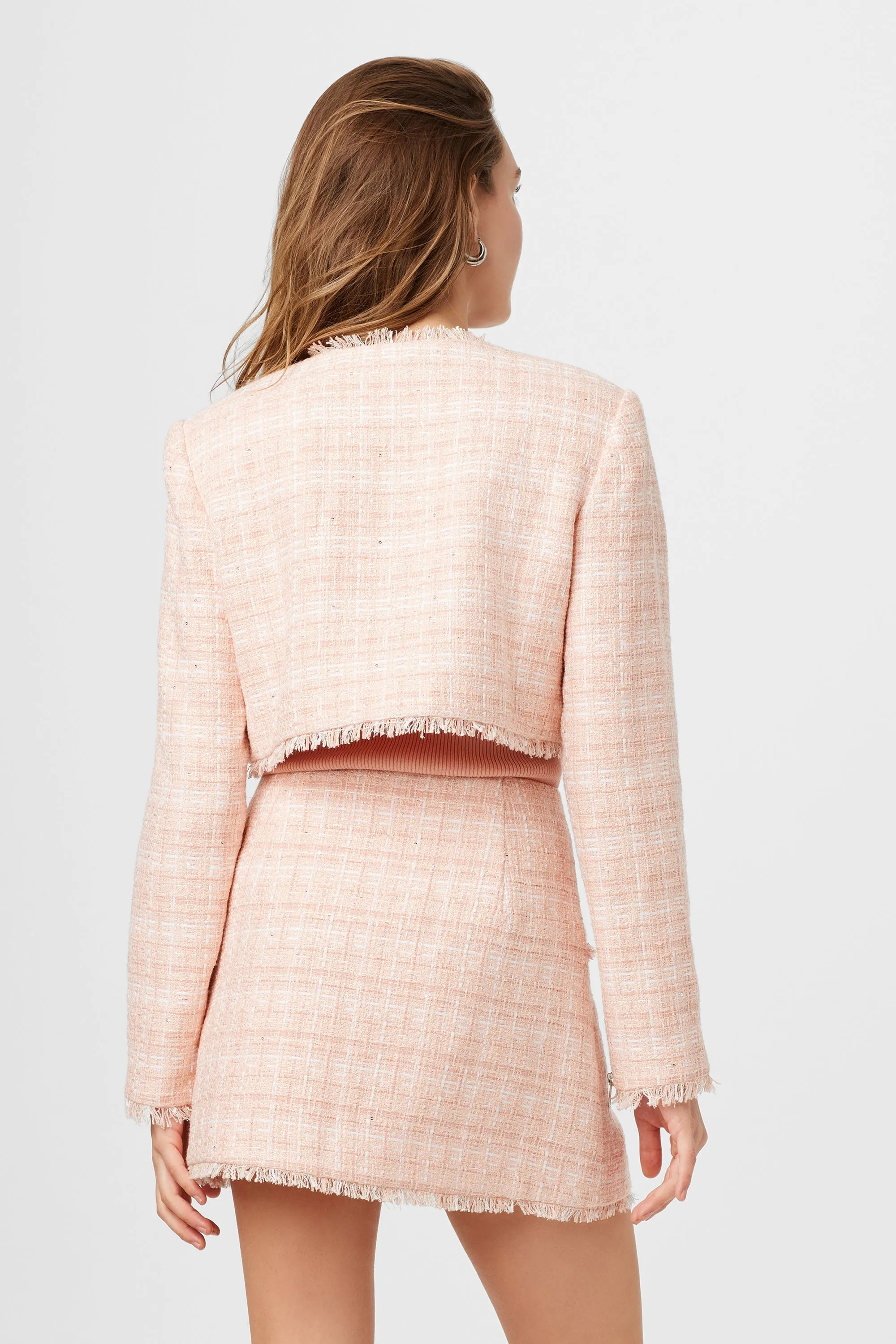 Lainey Crew Neck Tweed Jacket sold by Toccin product image thumbnail 4