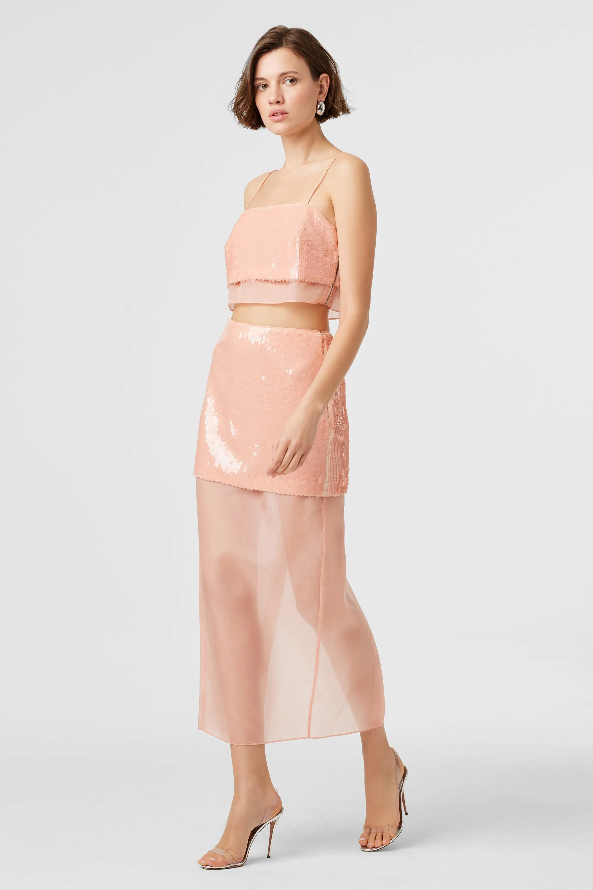 Aurora Organza Layered Skirt sold by Toccin product image thumbnail 2