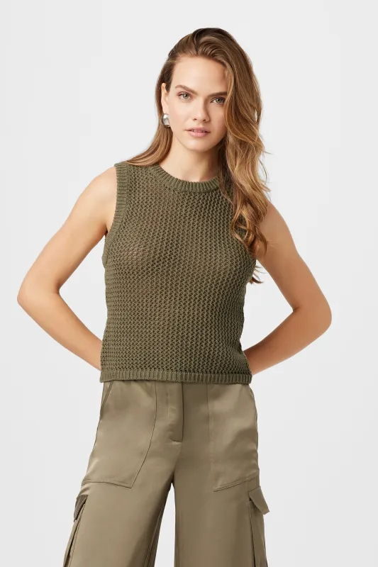 Summer Estelle Crochet Tank Top sold by Toccin