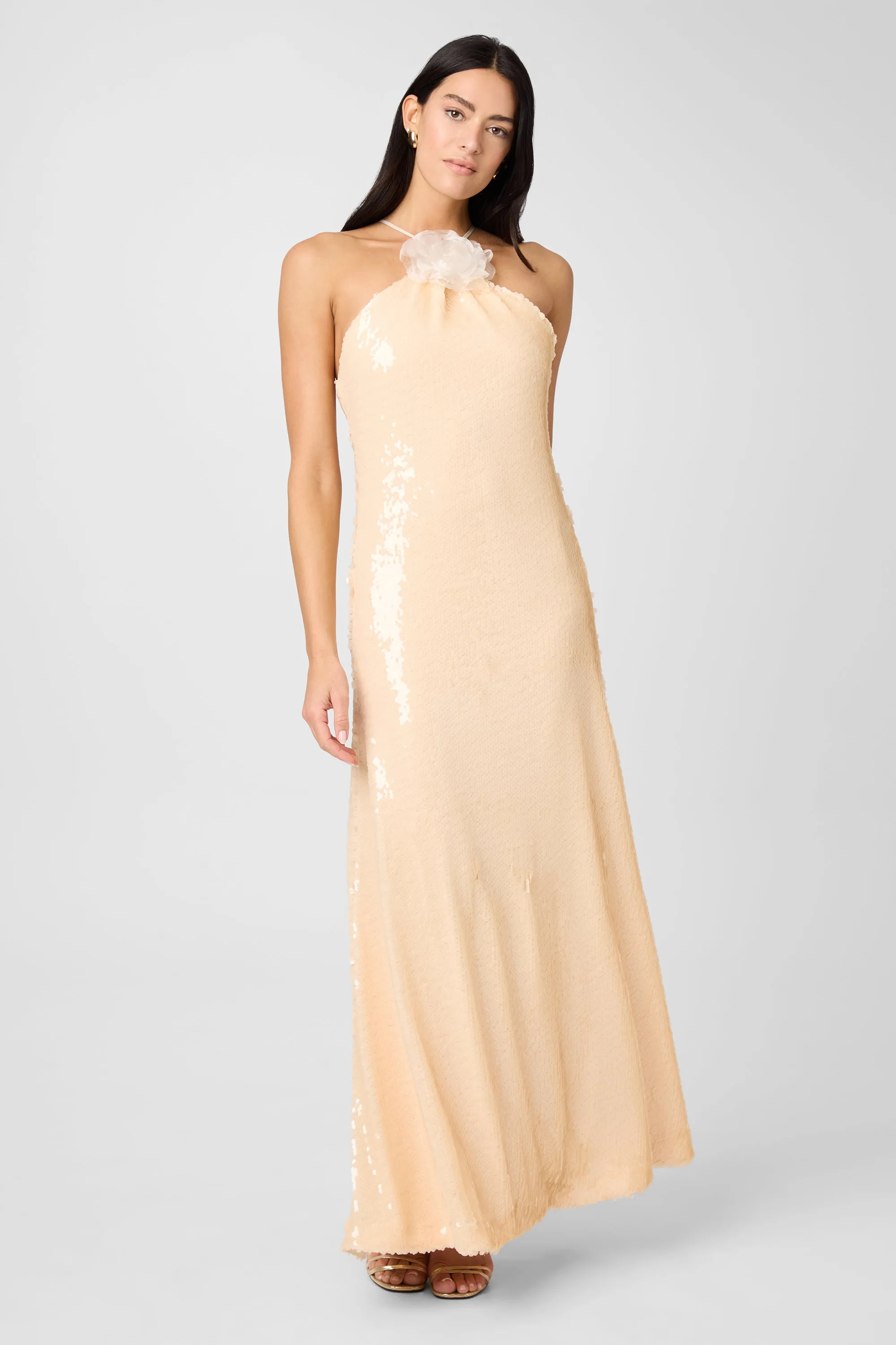 Monica Halter Gown sold by Toccin