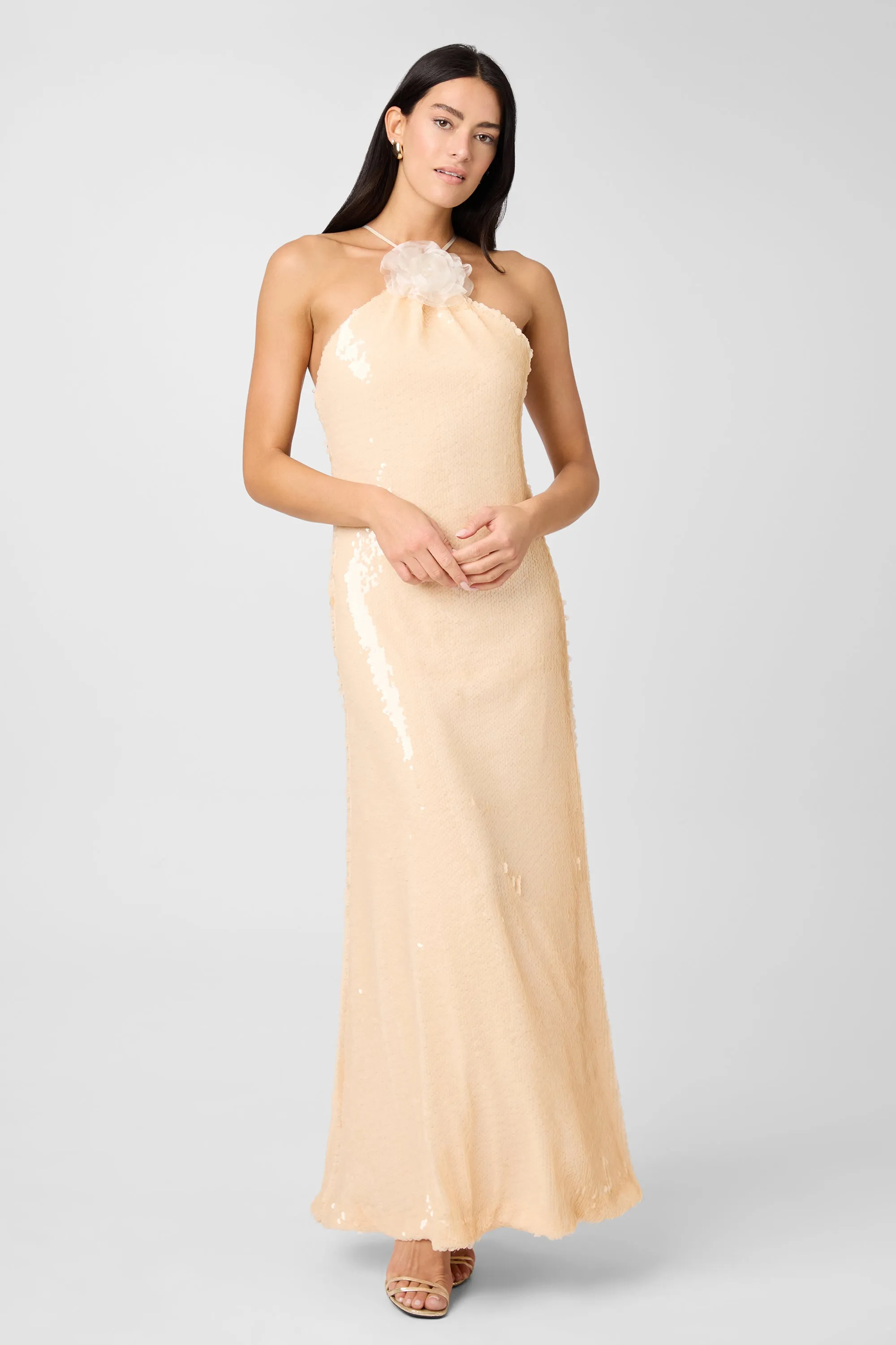 Monica Halter Gown sold by Toccin product image thumbnail 3