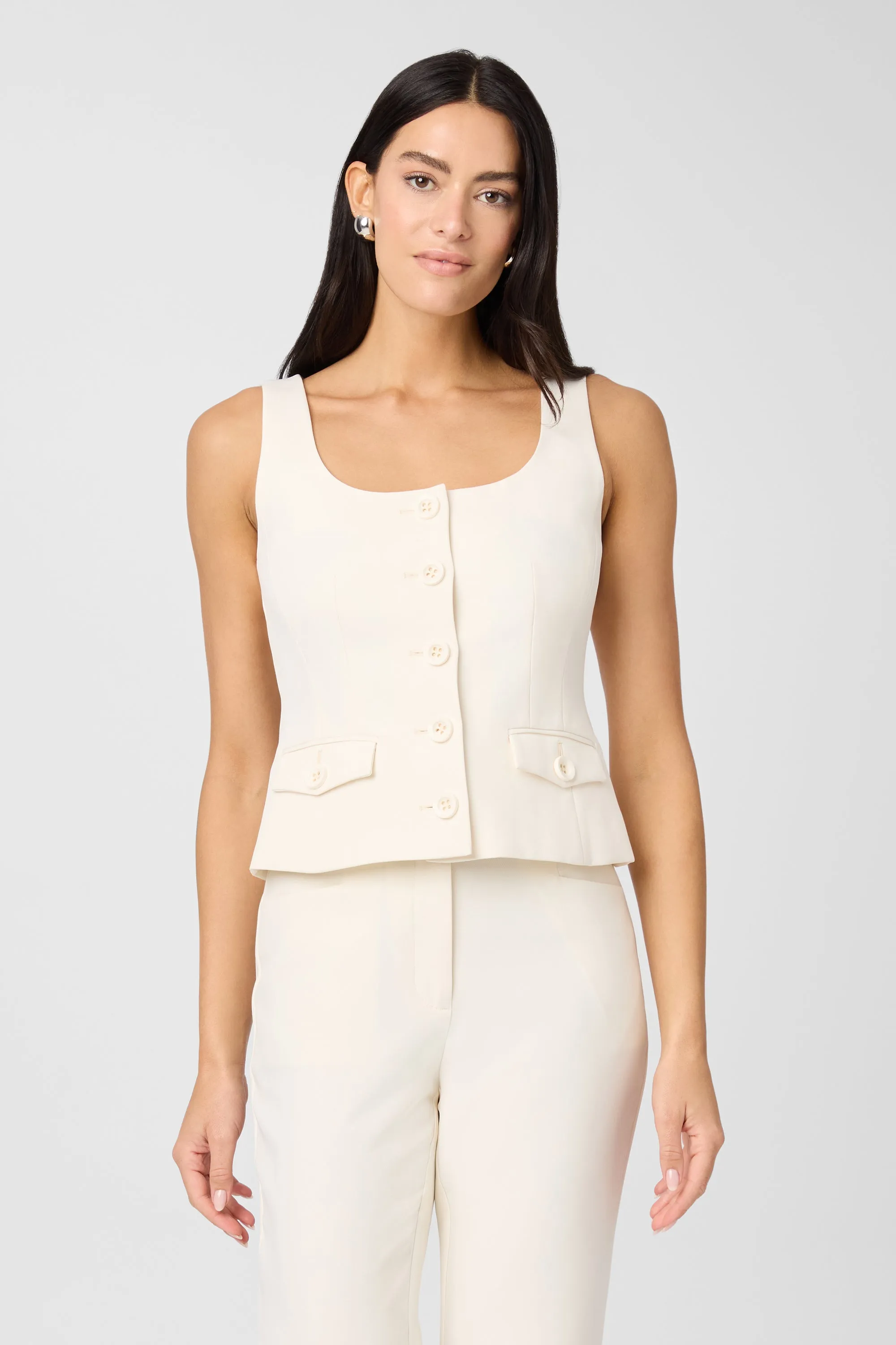 Essential Georgia Tailored Vest Top sold by Toccin product image thumbnail 4