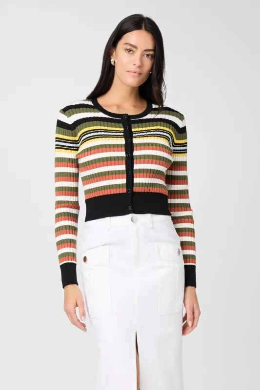 Joey Long Sleeve Crop Cardigan sold by Toccin