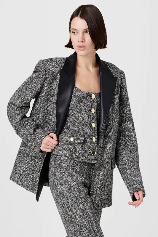 Willa Embellished Tweed Blazer sold by Toccin