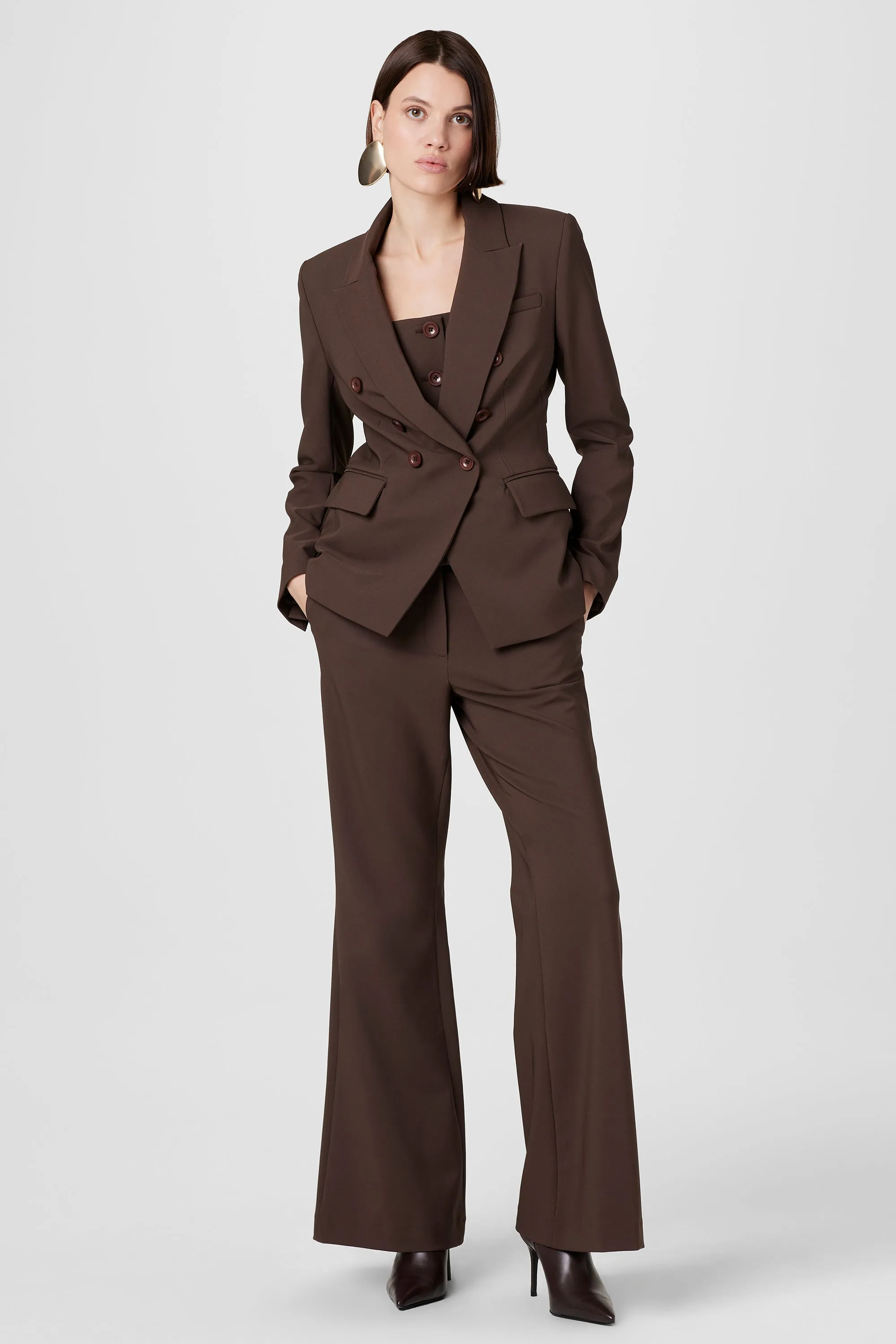 Kylie Suiting Double Breasted Blazer sold by Toccin product image thumbnail 3