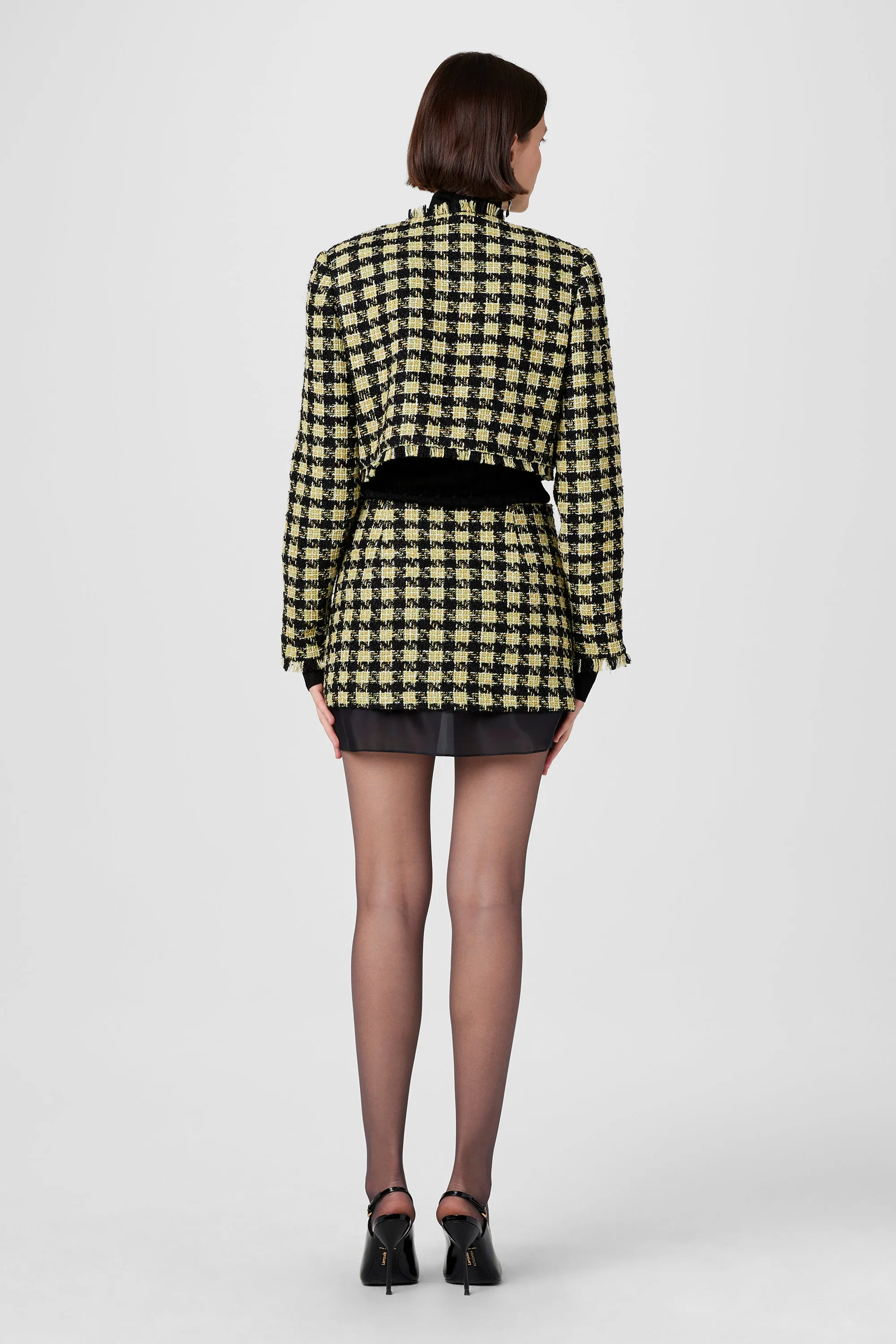 SPENCER TWEED ORGANZA MINI SKIRT sold by Toccin product image thumbnail 4