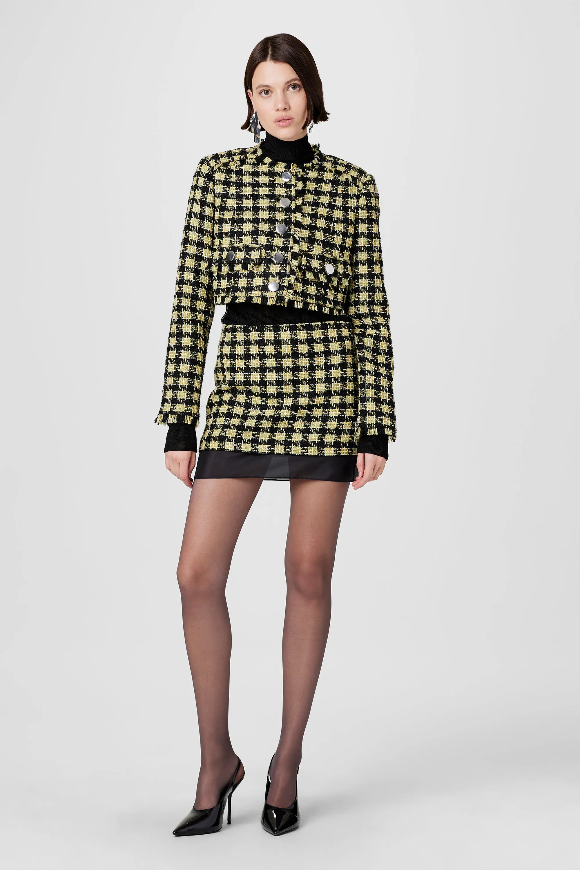 SPENCER TWEED ORGANZA MINI SKIRT sold by Toccin product image thumbnail 2