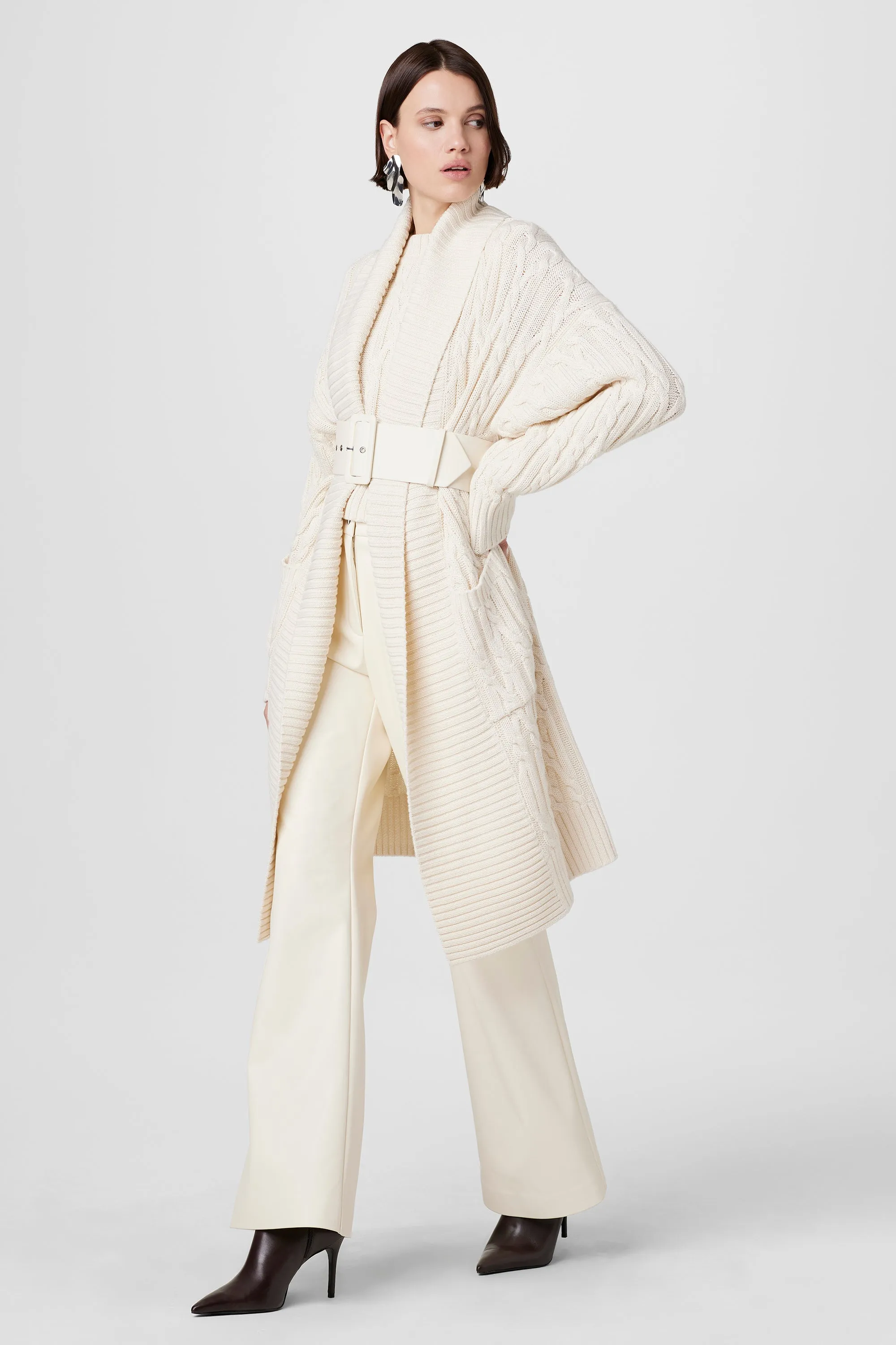 Olivia Cable Knit Cardigan sold by Toccin product image thumbnail 3