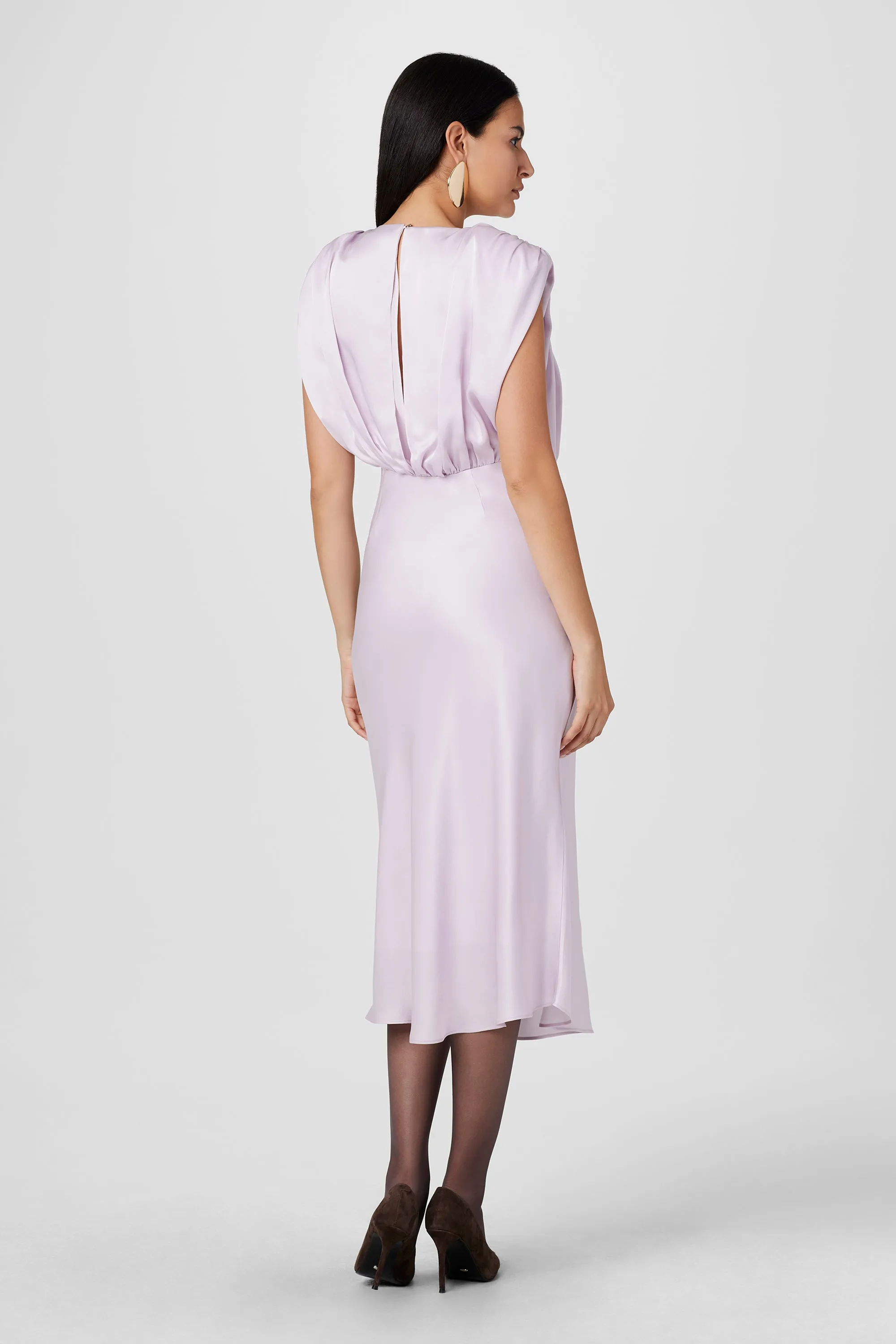 Flora Sleeveless Blouson Midi Dress sold by Toccin product image thumbnail 5