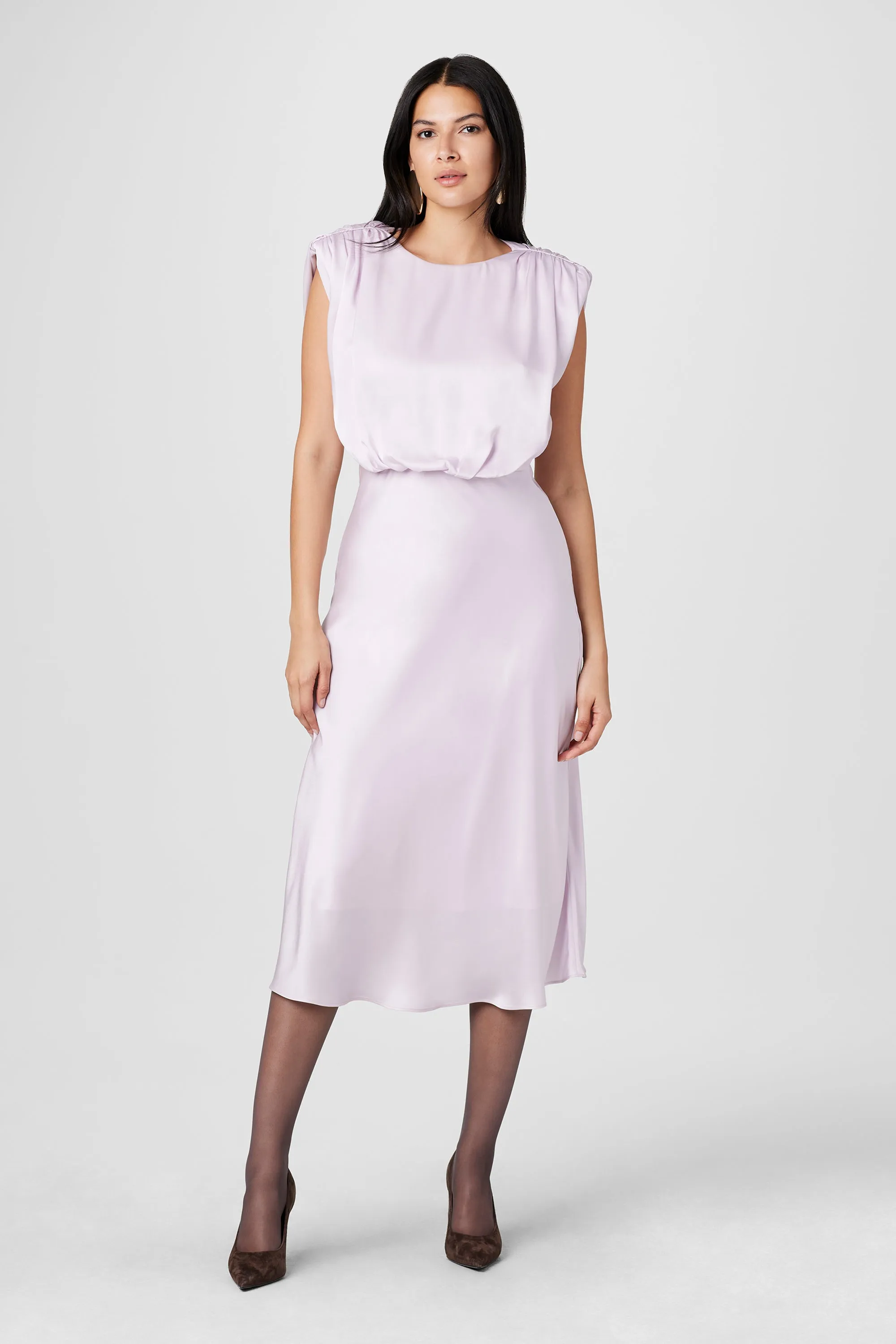 Flora Sleeveless Blouson Midi Dress sold by Toccin product image thumbnail 2