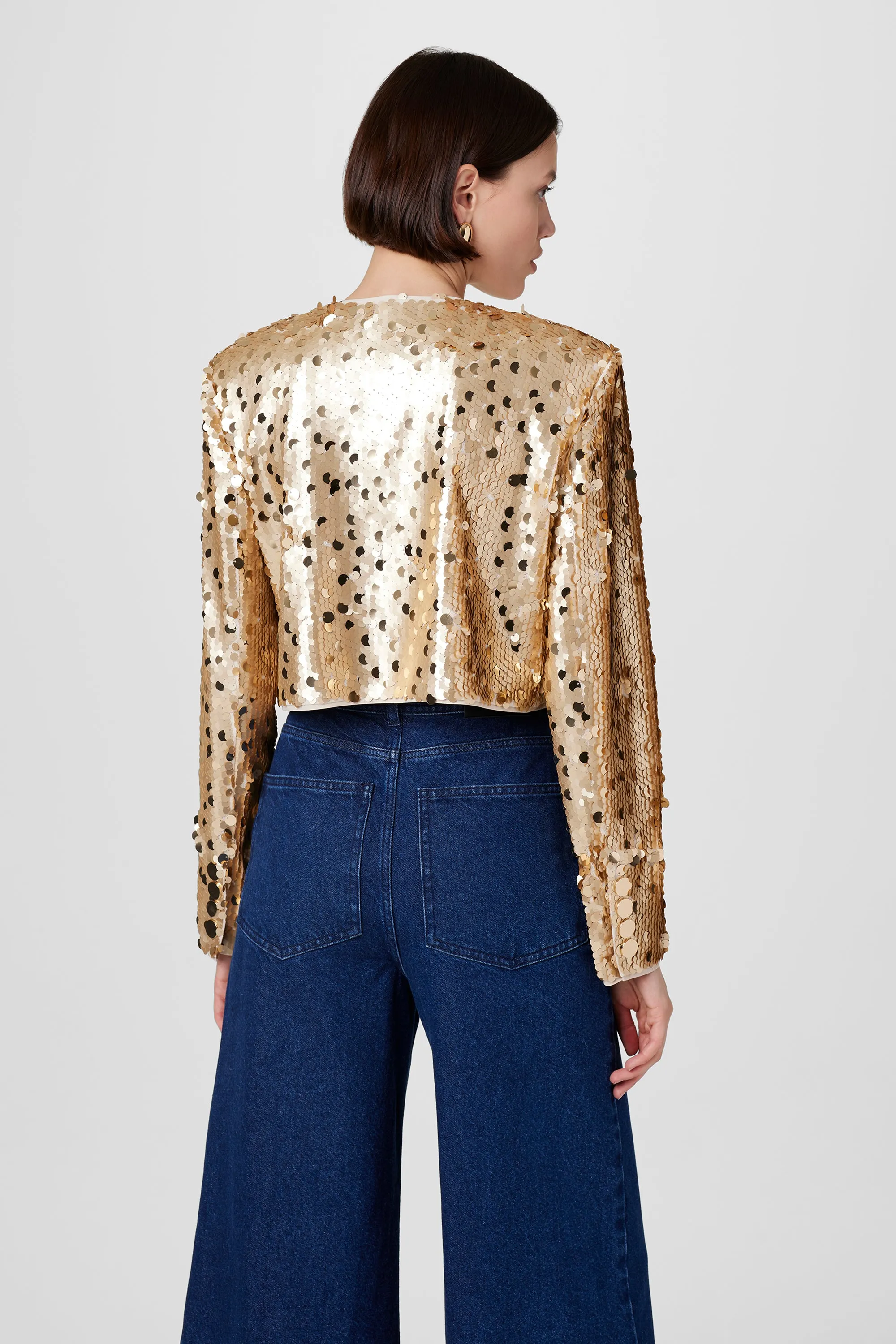 JONES CREW NECK SEQUIN JACKET sold by Toccin product image thumbnail 5