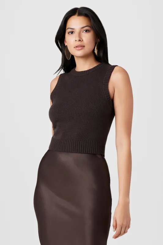 LAZLO SLEEVELESS SHELL TOP sold by Toccin