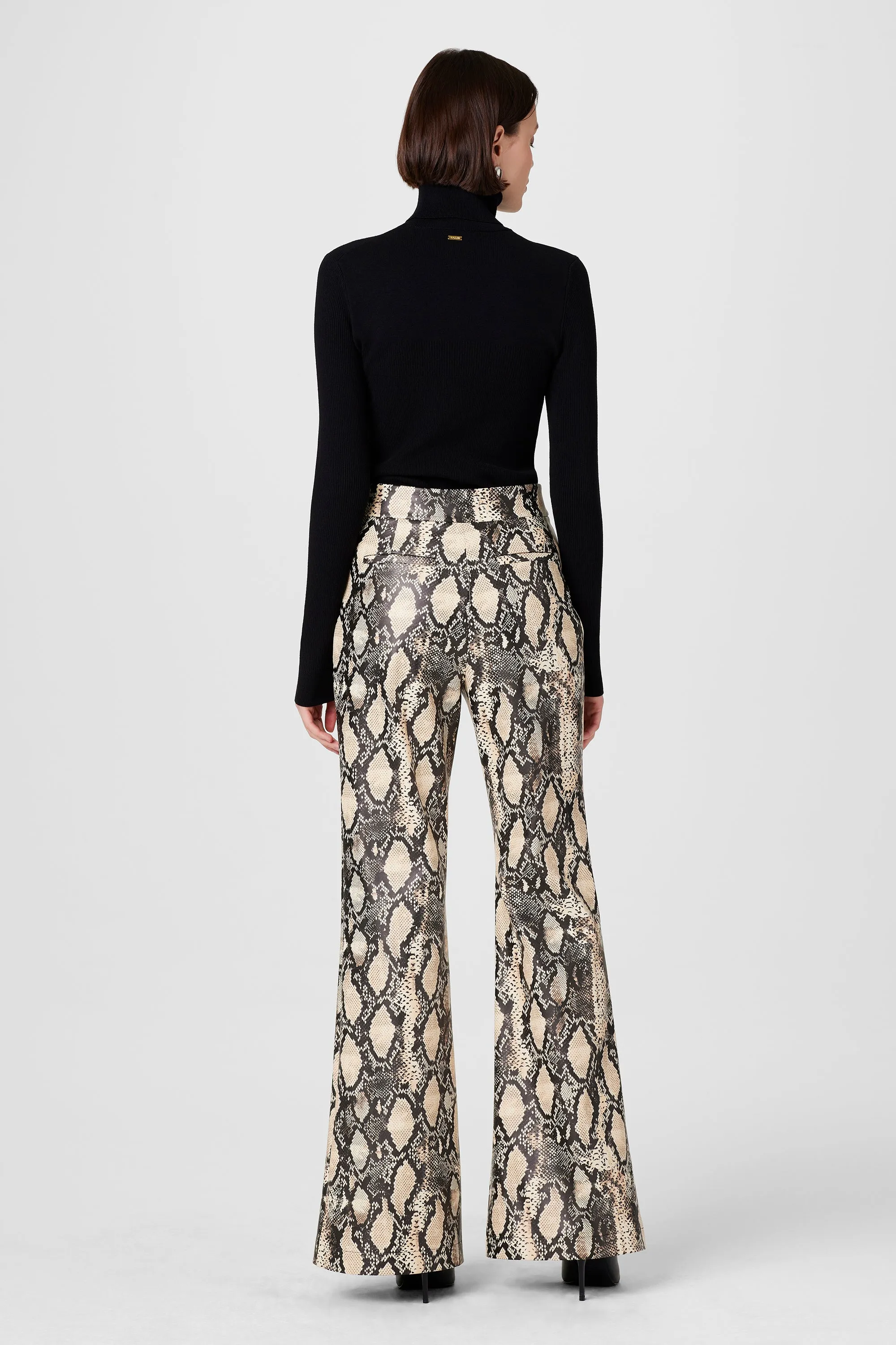GAIA PYTHON VEGAN LEATHER PANTS sold by Toccin product image thumbnail 5