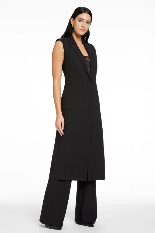 WELLS LONGLINE VEST sold by Toccin