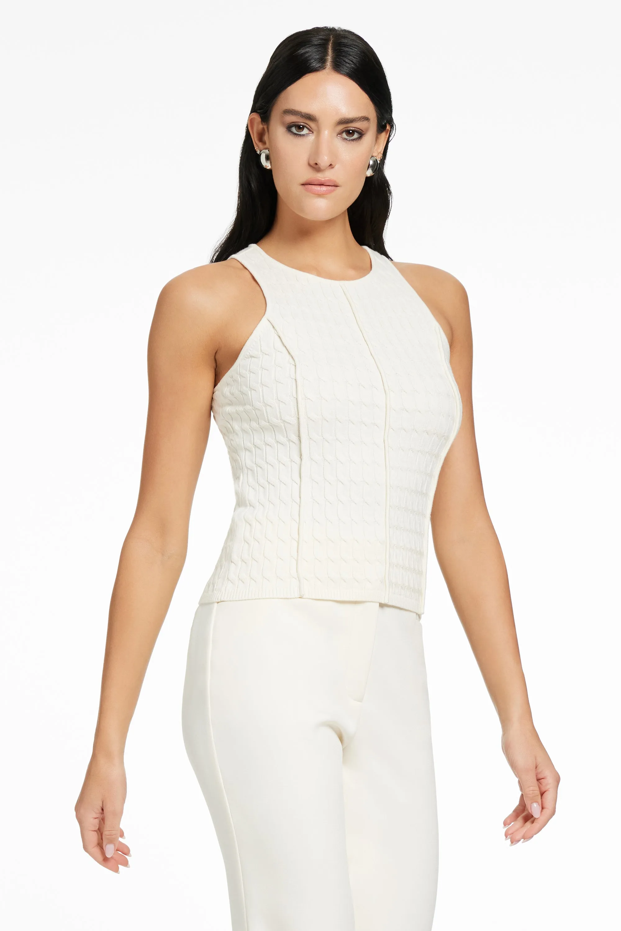 JOYCE SEAMED RACER TANK sold by Toccin product image thumbnail 2