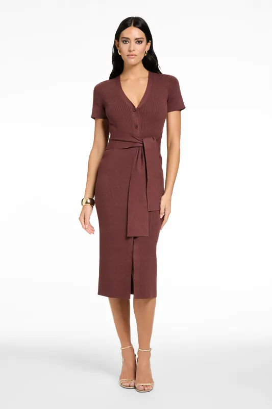 AGNES SHORT SLEEVE CARDI DRESS sold by Toccin