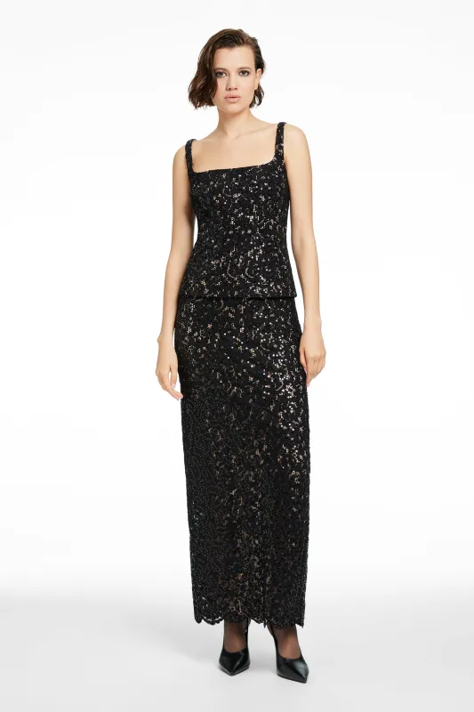 MARIELLE HIGH WAISTED MAXI SKIRT sold by Toccin