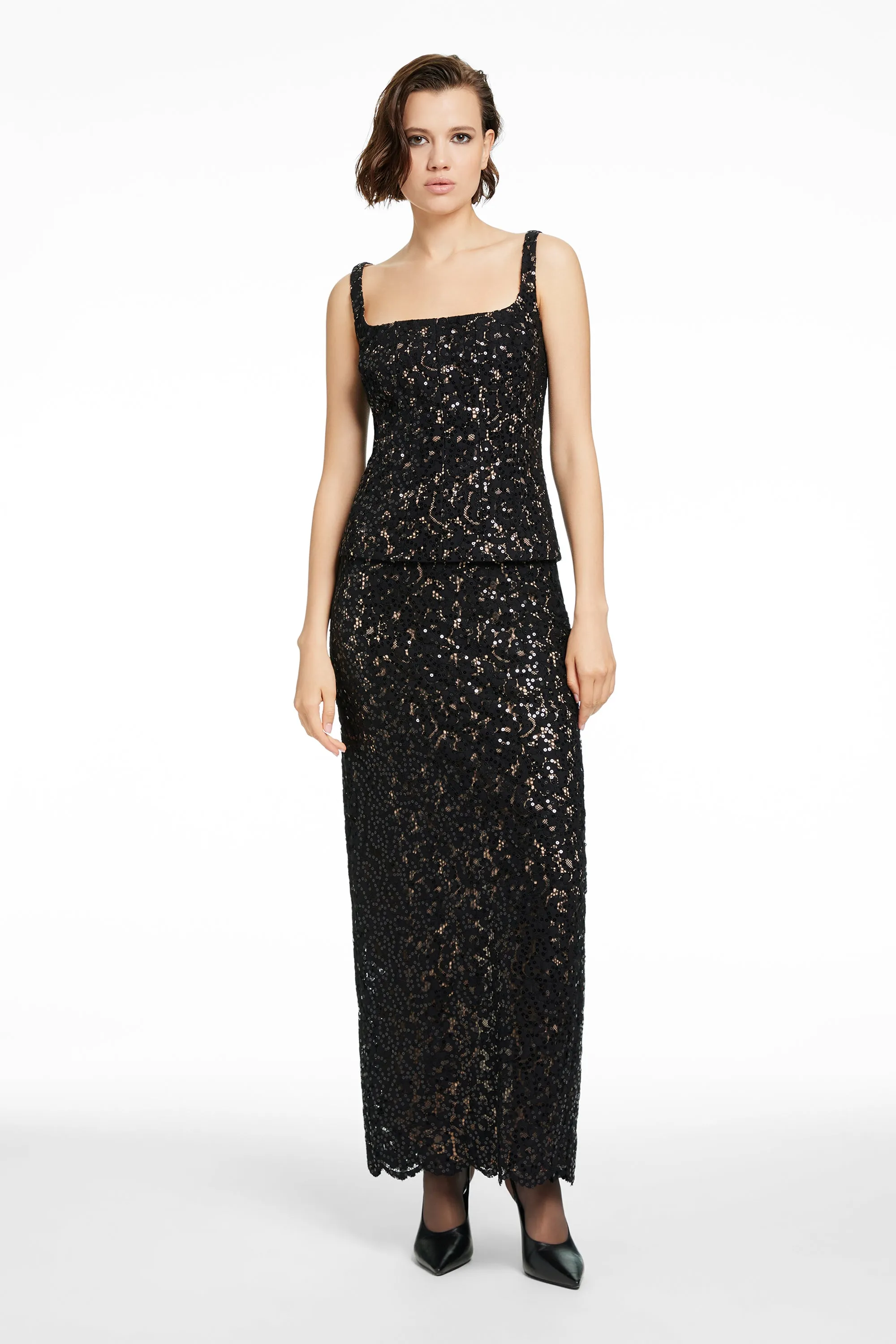 MARIELLE HIGH WAISTED MAXI SKIRT sold by Toccin