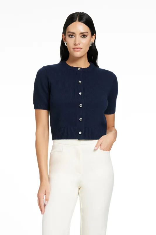 PIPPA SHORT SLEEVE CARDIGAN sold by Toccin
