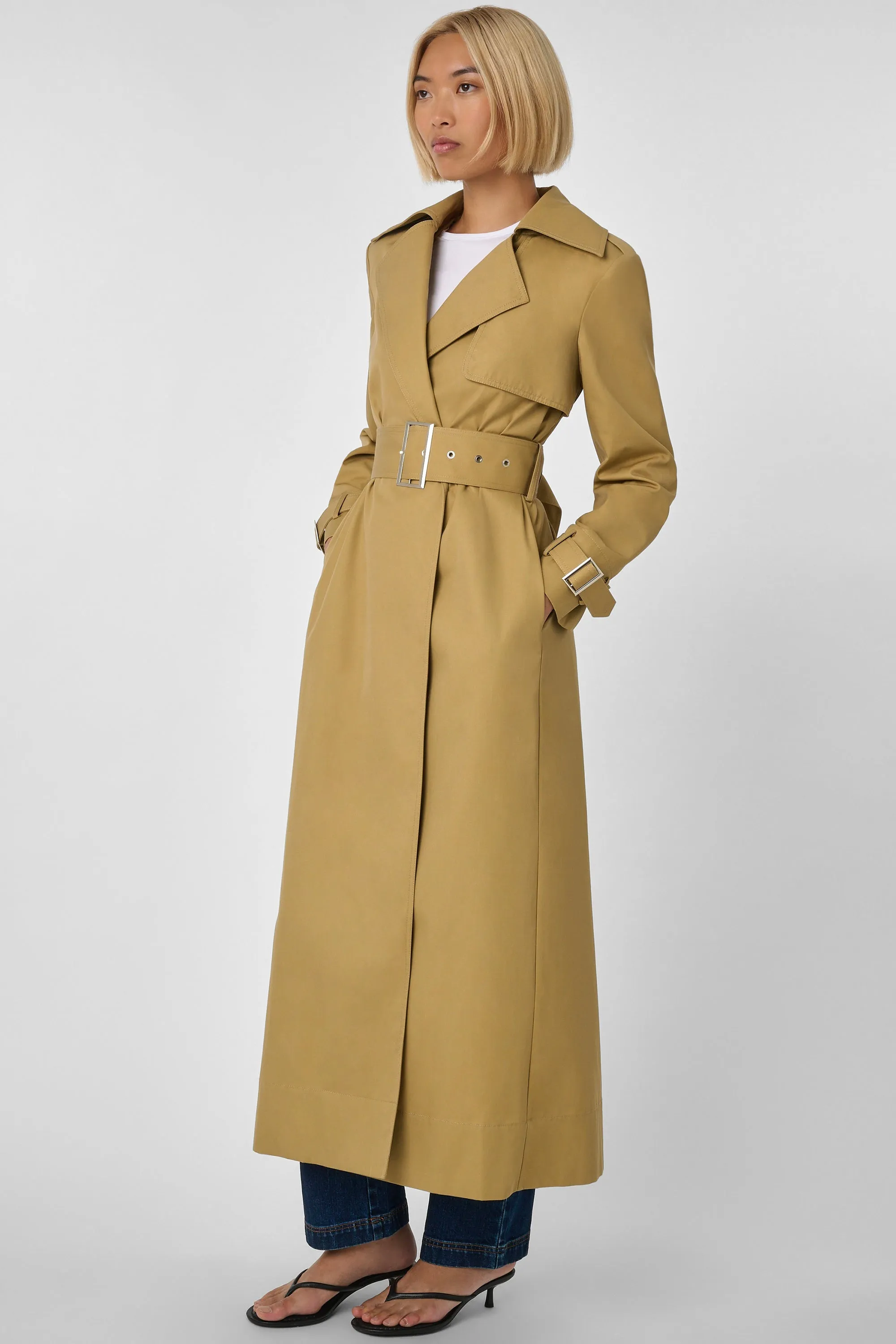 DECLAN CLASSIC BELTED TRENCH sold by Toccin product image thumbnail 4