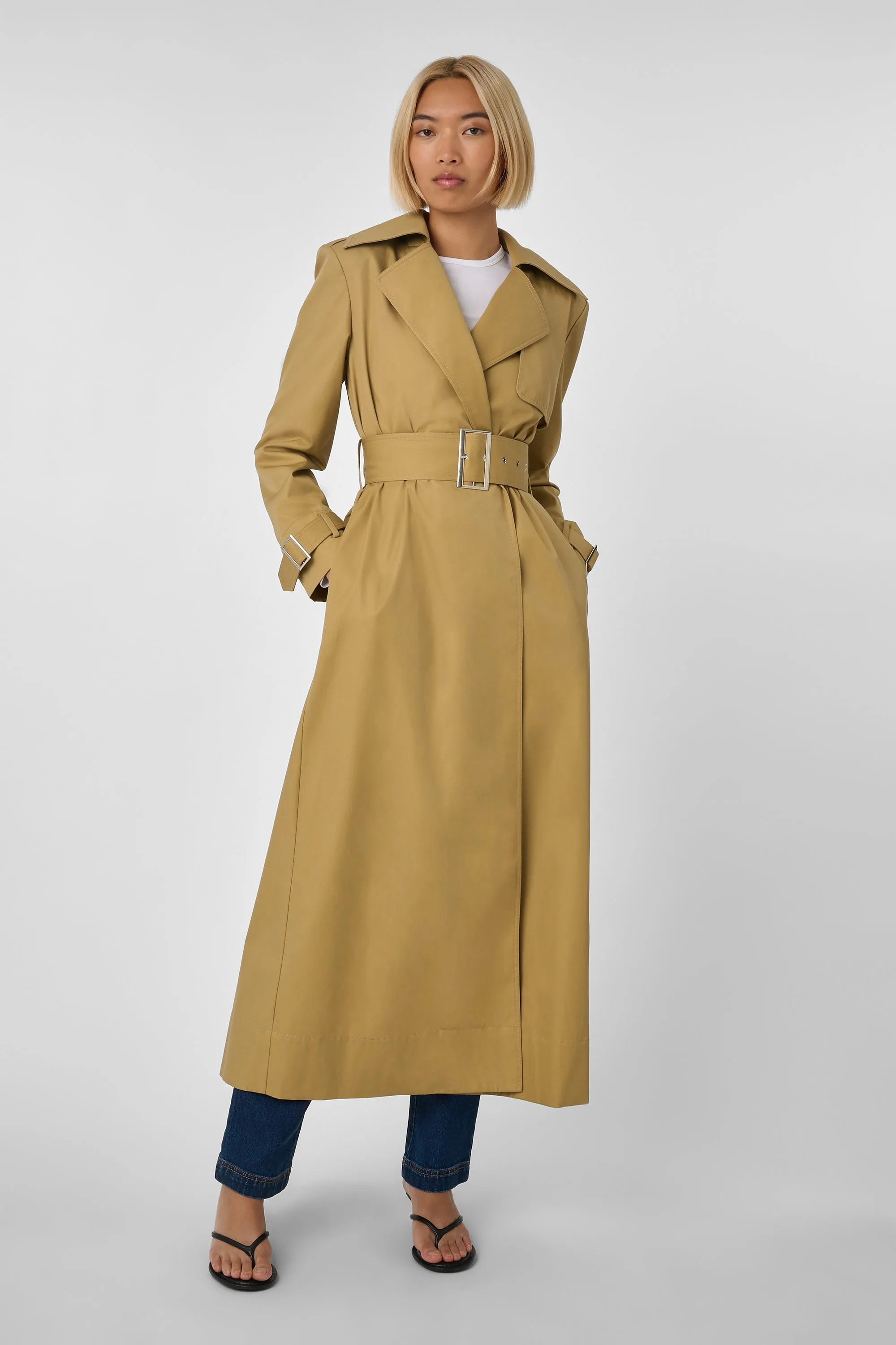 DECLAN CLASSIC BELTED TRENCH sold by Toccin product image thumbnail 3
