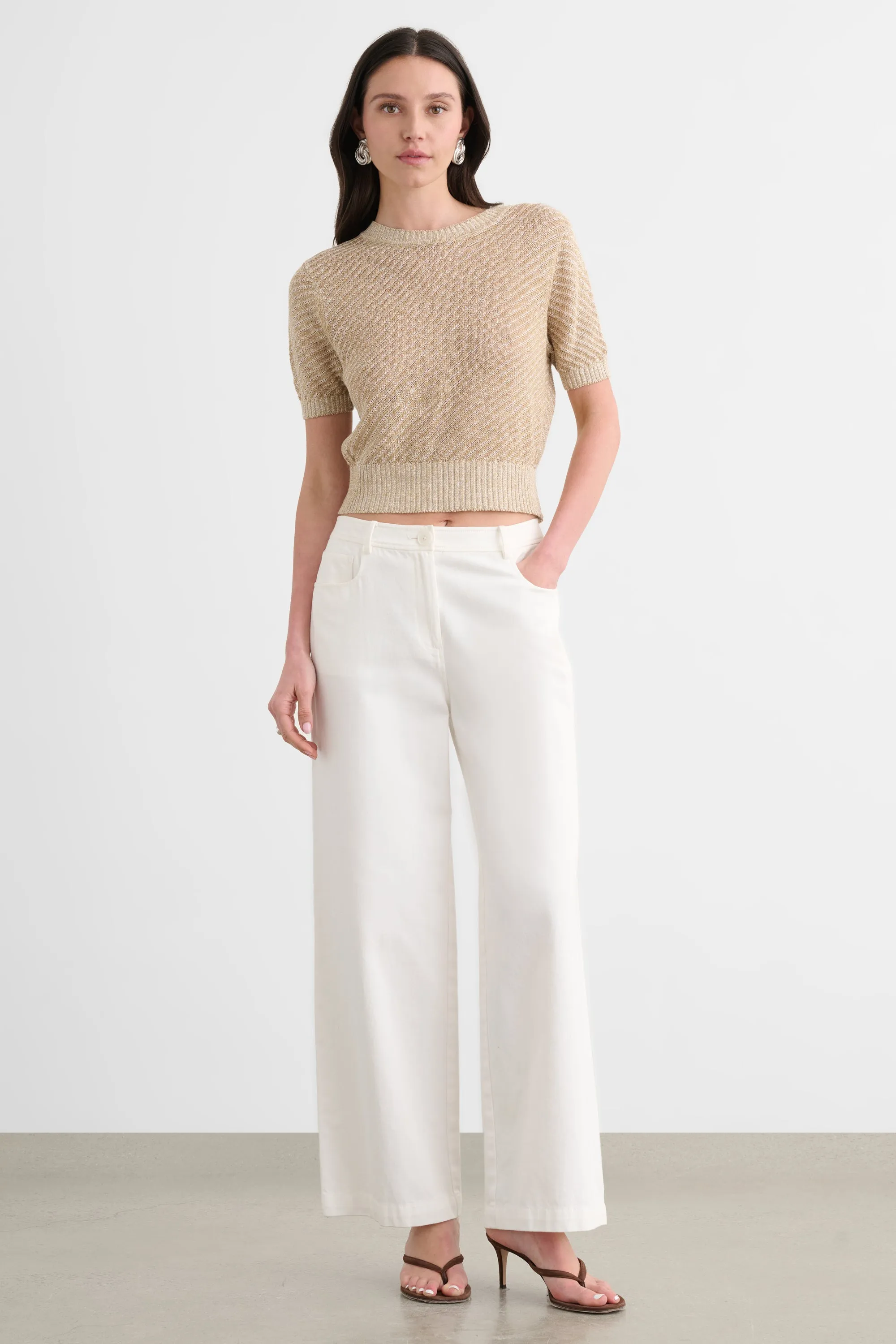 MERRYN SHORT SLEEVE SWEATER sold by Toccin product image thumbnail 4