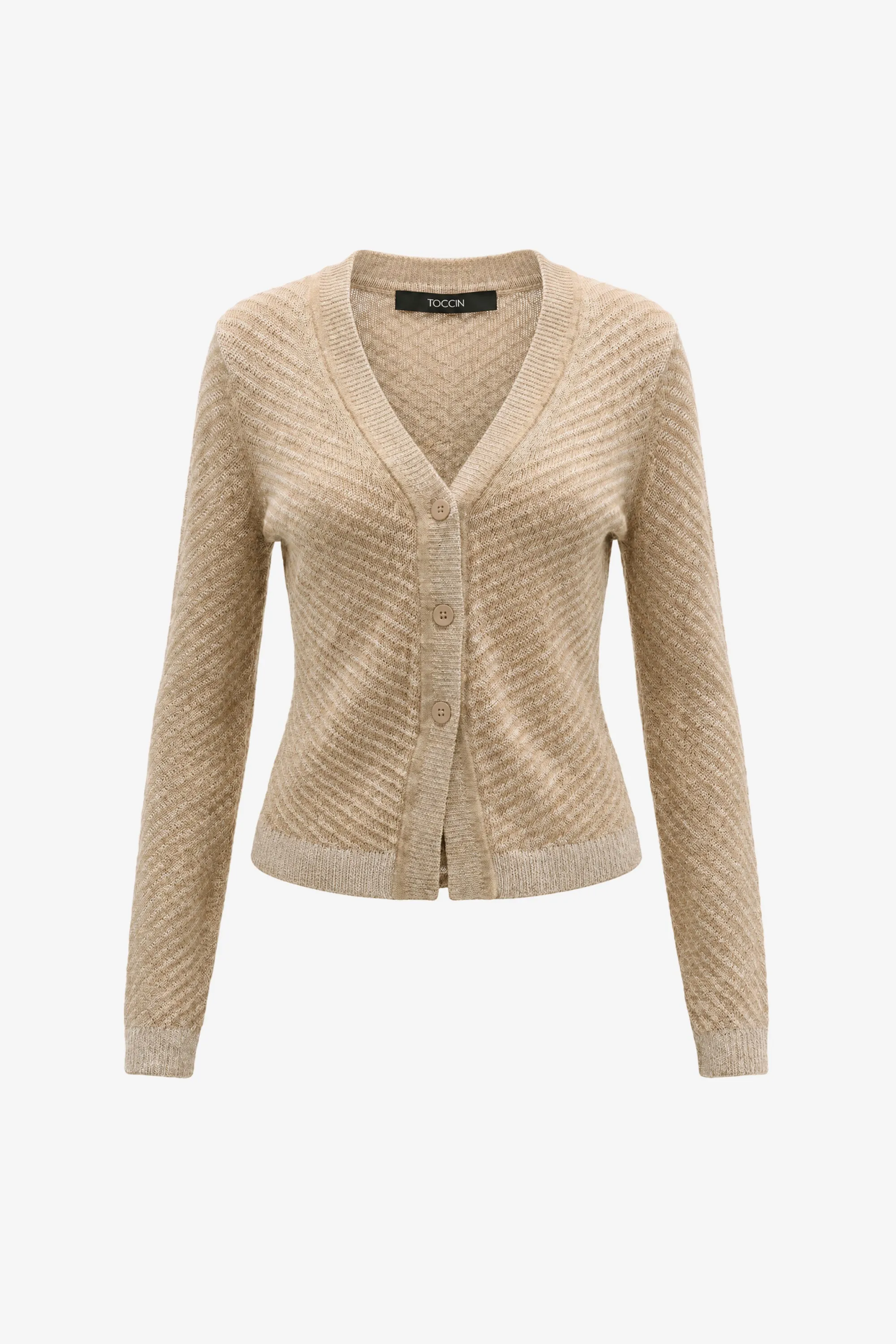 BOBBY V-NECK CARDIGAN sold by Toccin