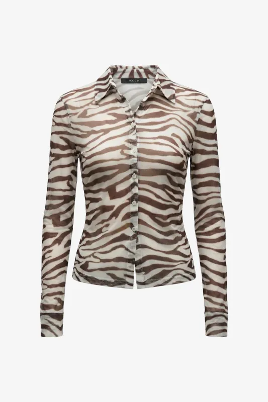 LENNON FITTED BUTTON-DOWN made by Toccin