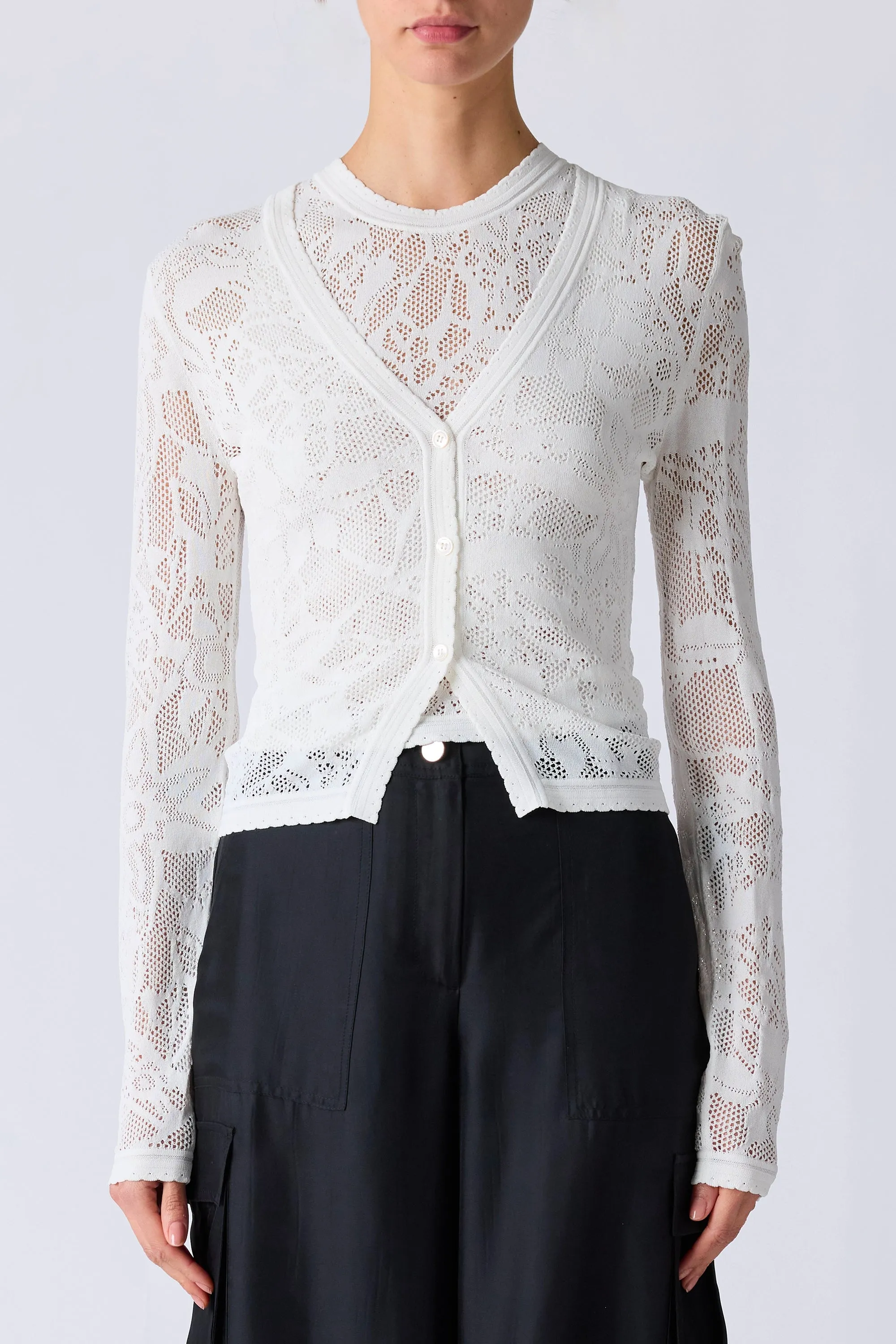 ANNABELLE V-NECK CARDIGAN sold by Toccin product image thumbnail 2
