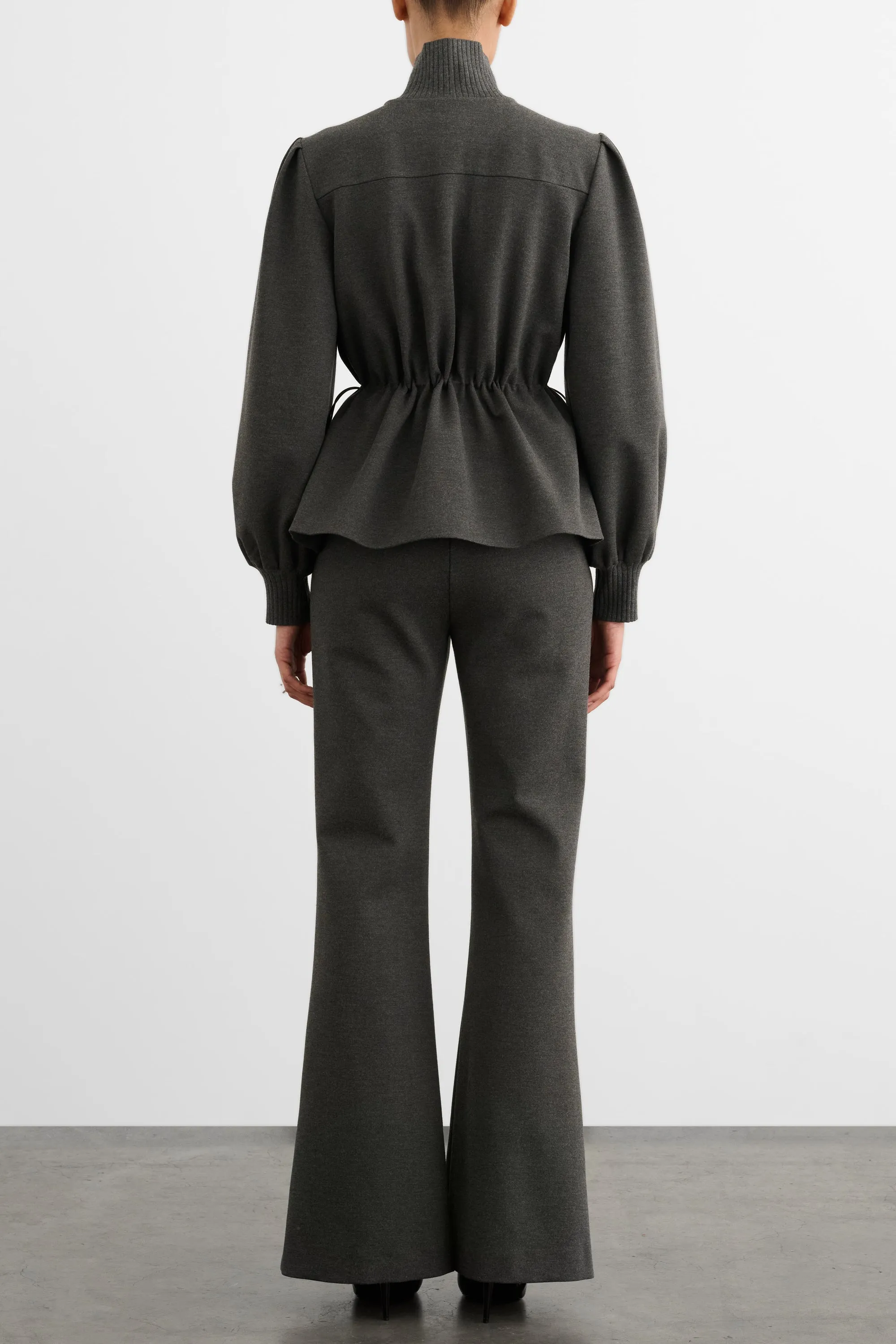 IDA ZIP FRONT JACKET WITH DRAWSTRING DETAIL sold by Toccin product image thumbnail 5