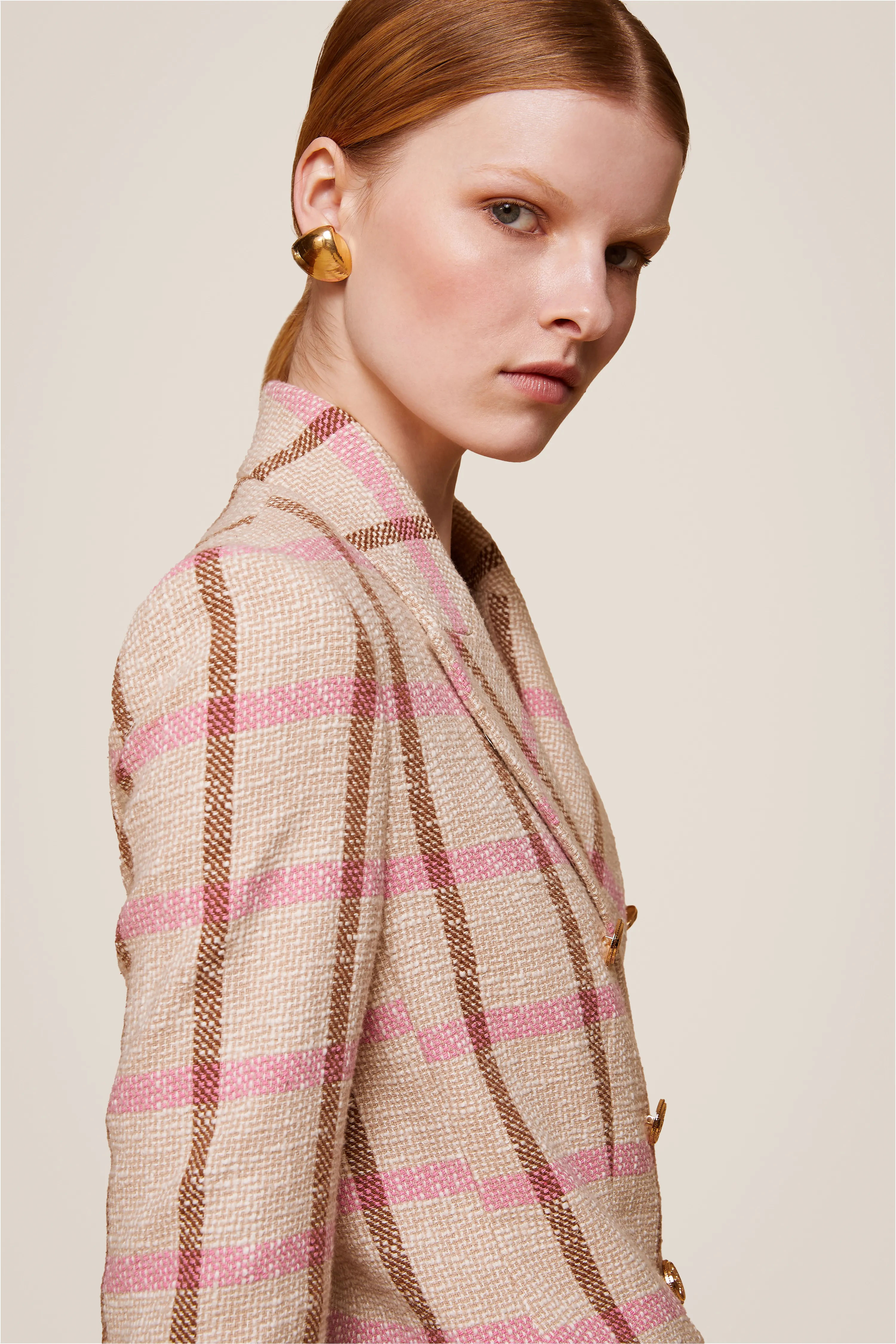 Kylie Tweed Double Breasted Blazer sold by Toccin product image thumbnail 3