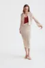 Kayla Colorblock Tank Midi Dress sold by Toccin