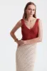Kayla Colorblock Tank Midi Dress sold by Toccin