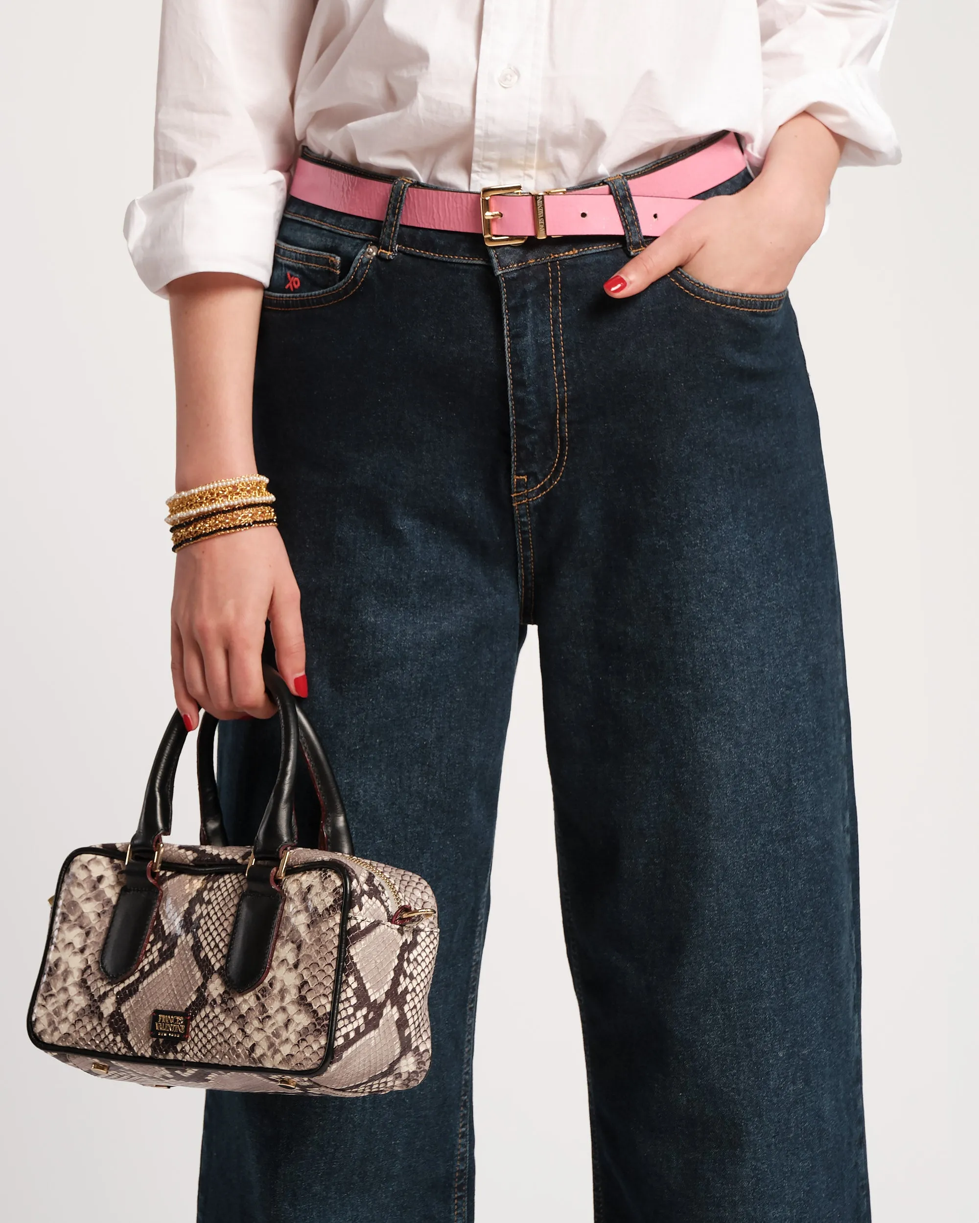 Paulie Snake Print Box Bag sold by Frances Valentine product image thumbnail 2