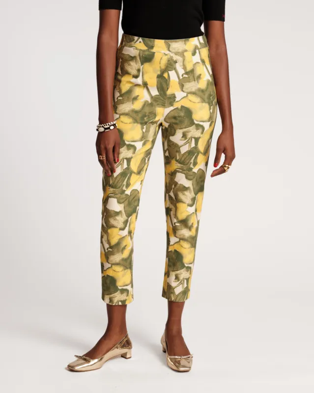 Lucy Cigarette Pant - Pear Blossom sold by Frances Valentine