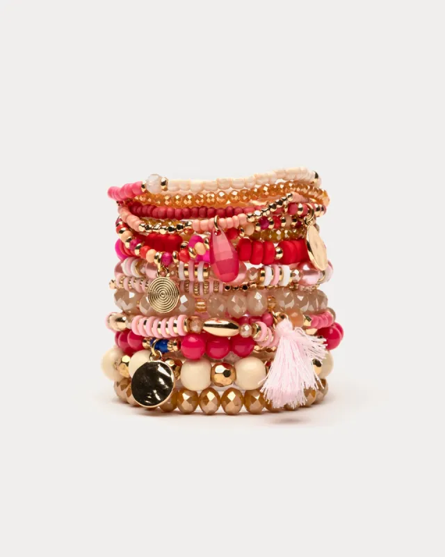 Nantucket Beaded Stacked Bracelet sold by Frances Valentine