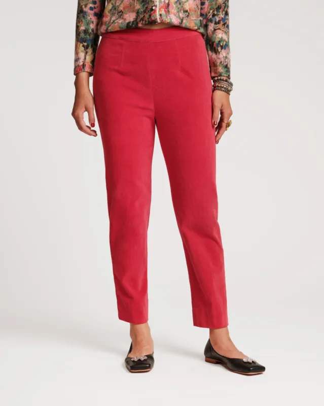 Lucy Velvet Cigarette Pant sold by Frances Valentine