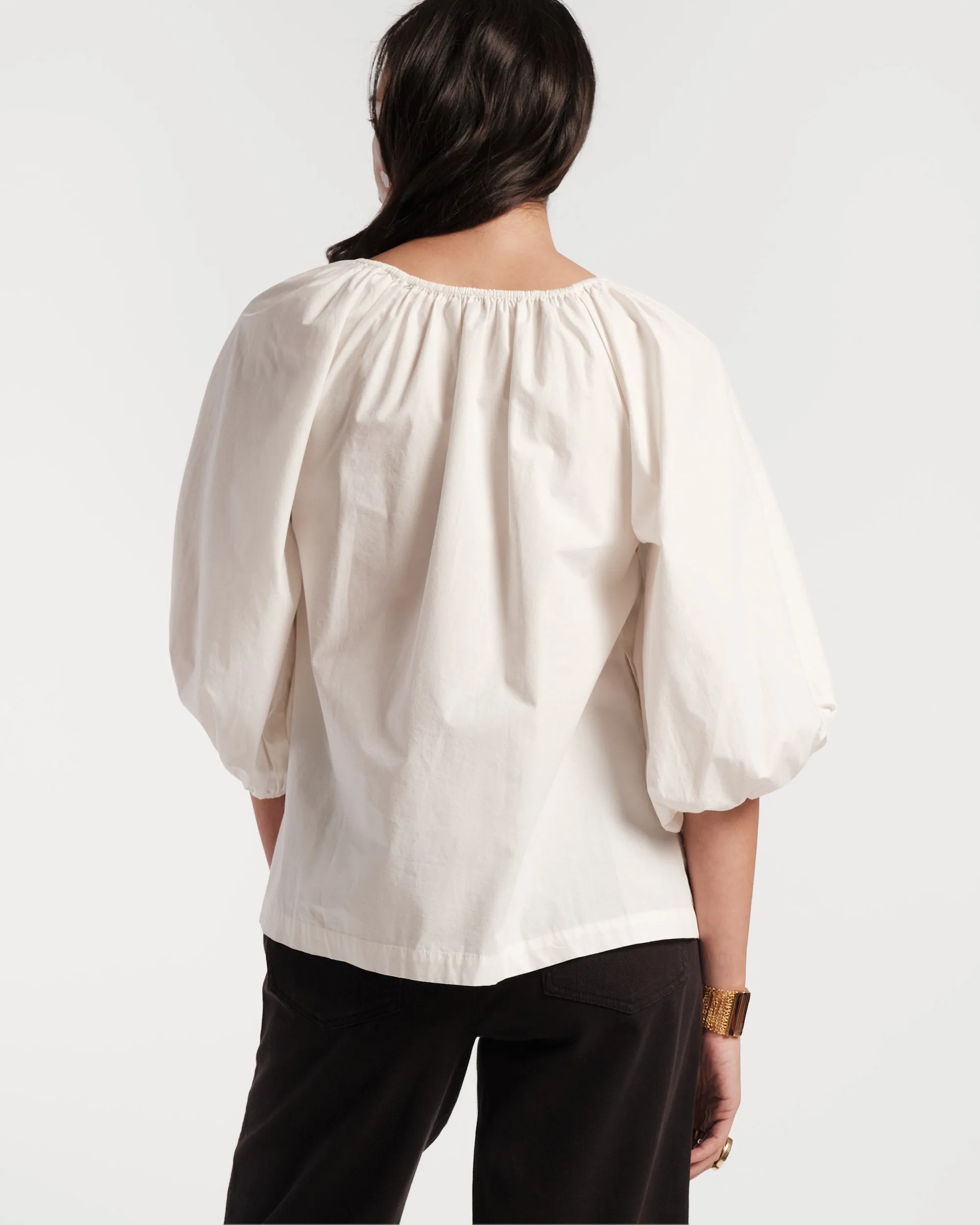 Bliss Top w/Flower White sold by Frances Valentine product image thumbnail 5