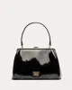 Frances Frame Bag Patent Leather Black sold by Frances Valentine