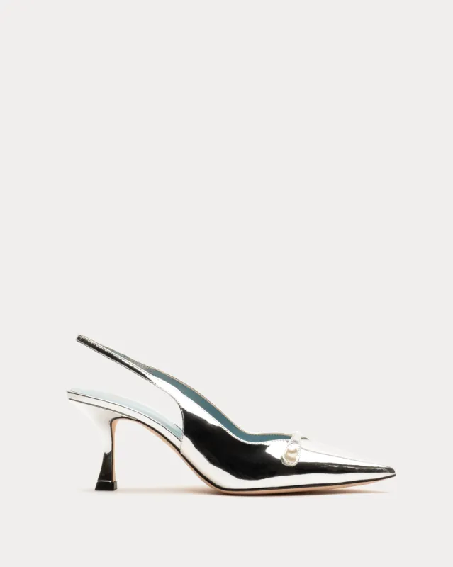 Vivian Pump With Pearl sold by Frances Valentine